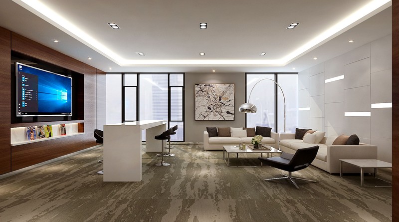 黃浦區網絡科技公司辦公室裝修設計-第1張圖片-上海古都建筑設計集團