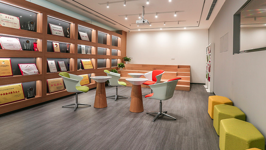 金山區醫療機構辦公室裝修設計-第3張圖片-上海古都建筑設計集團