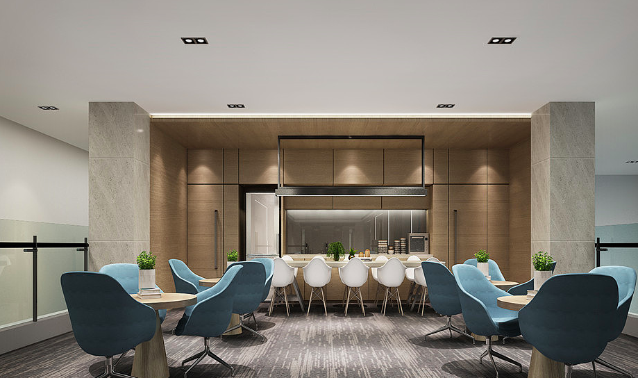 徐匯區短視頻辦公室裝修設計案例-第3張圖片-上海古都建筑設計集團