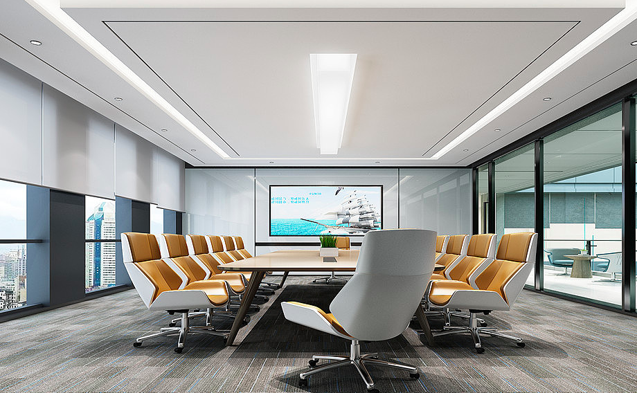 徐匯區短視頻辦公室裝修設計案例-第2張圖片-上海古都建筑設計集團