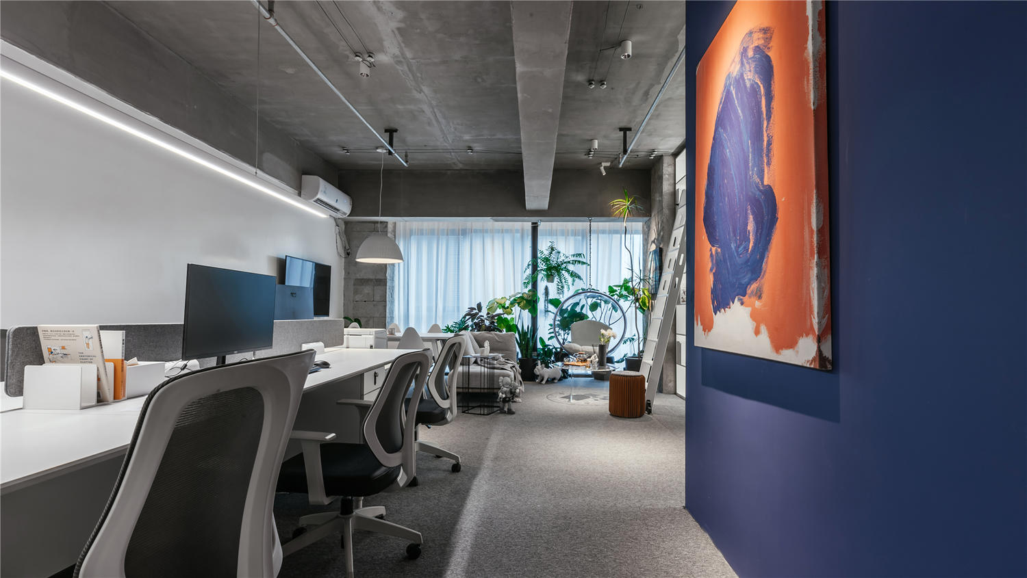 閔行區30平小型公司辦公室裝修設計-第1張圖片-上海古都建筑設計集團