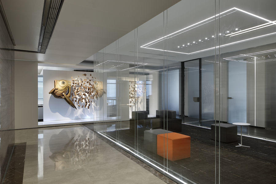 浦東新區簡約型辦公室裝修設計-第5張圖片-上海古都建筑設計集團