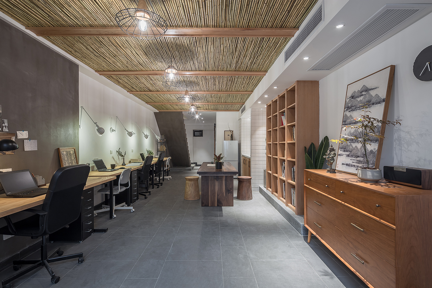 上海辦公室裝修清新風格設計效果圖-第2張圖片-上海古都建筑設計集團 上海辦公室裝修清新風格設計效果圖-第2張圖片-上海古都建筑設計集團