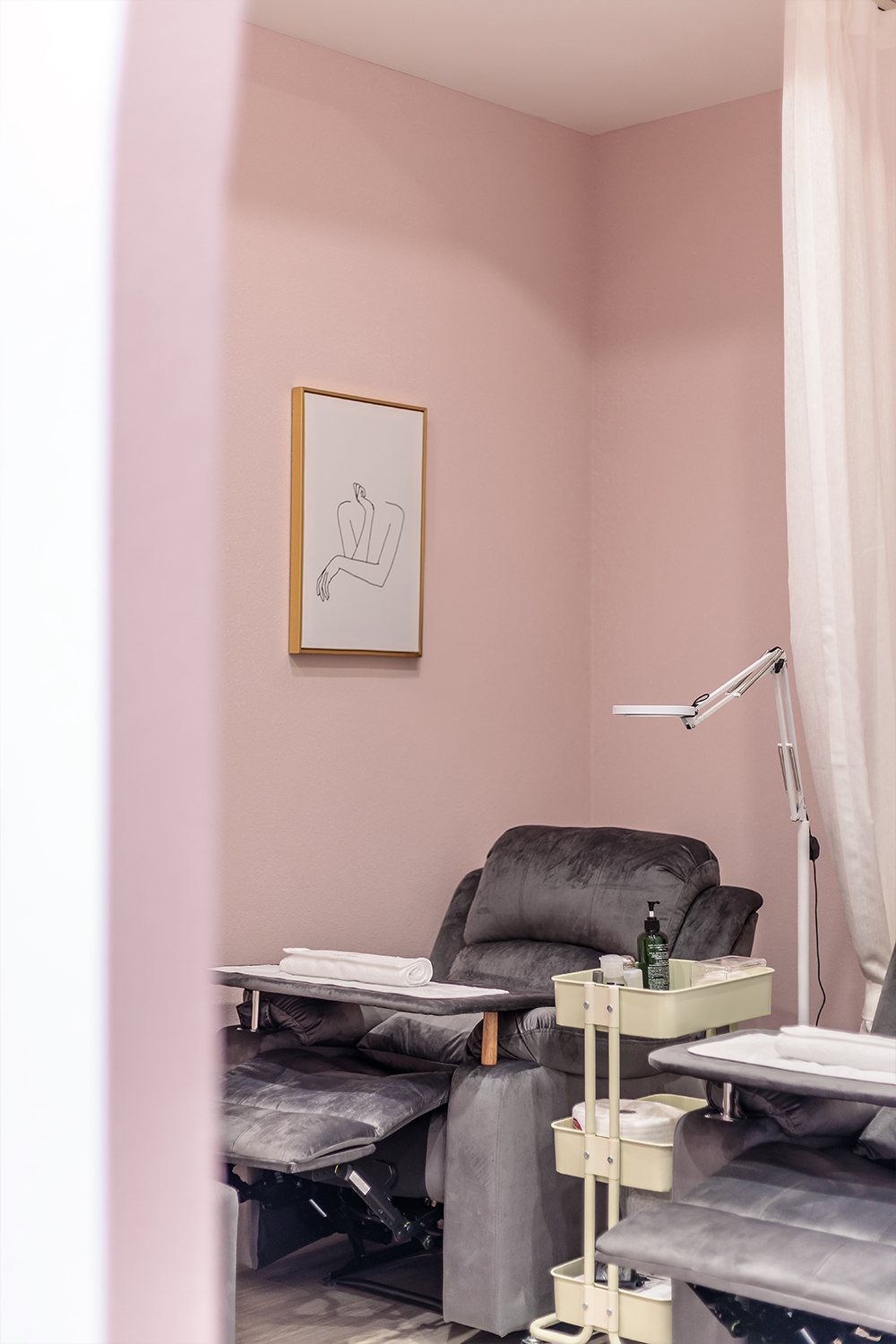 普陀區90平美甲店辦公室裝修設計-第1張圖片-上海古都建筑設計集團 普陀區90平美甲店辦公室裝修設計-第1張圖片-上海古都建筑設計集團