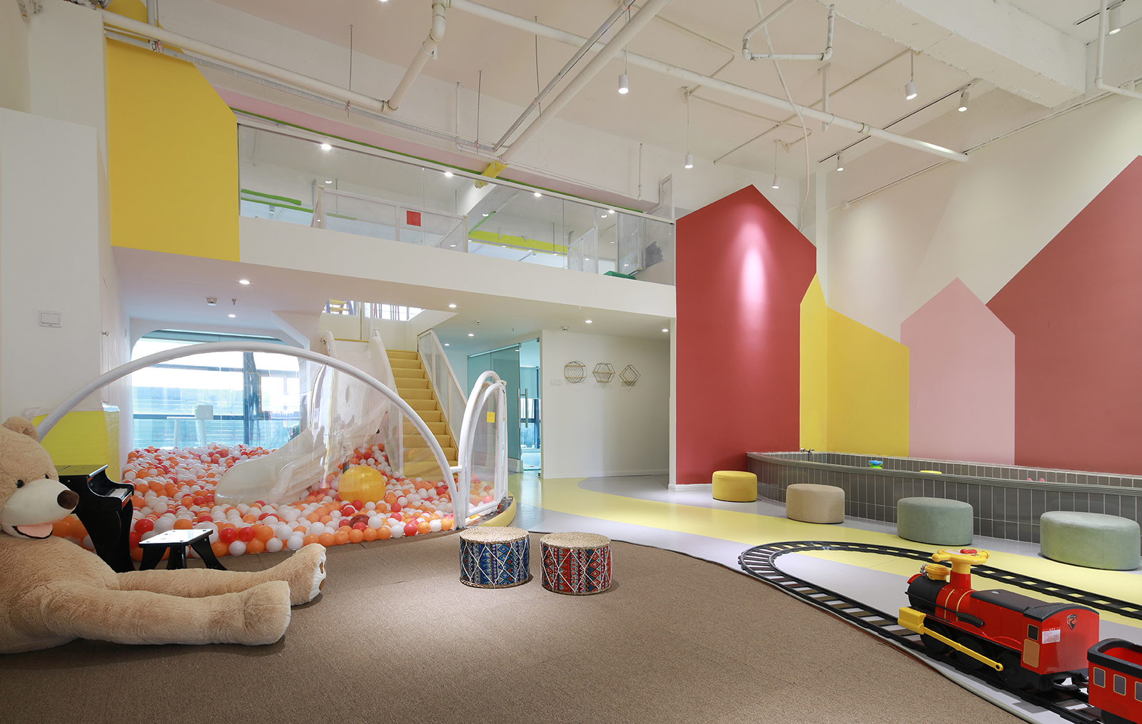 上海辦公室裝修兒童樂園裝修設計案例-第5張圖片-上海古都建筑設計集團