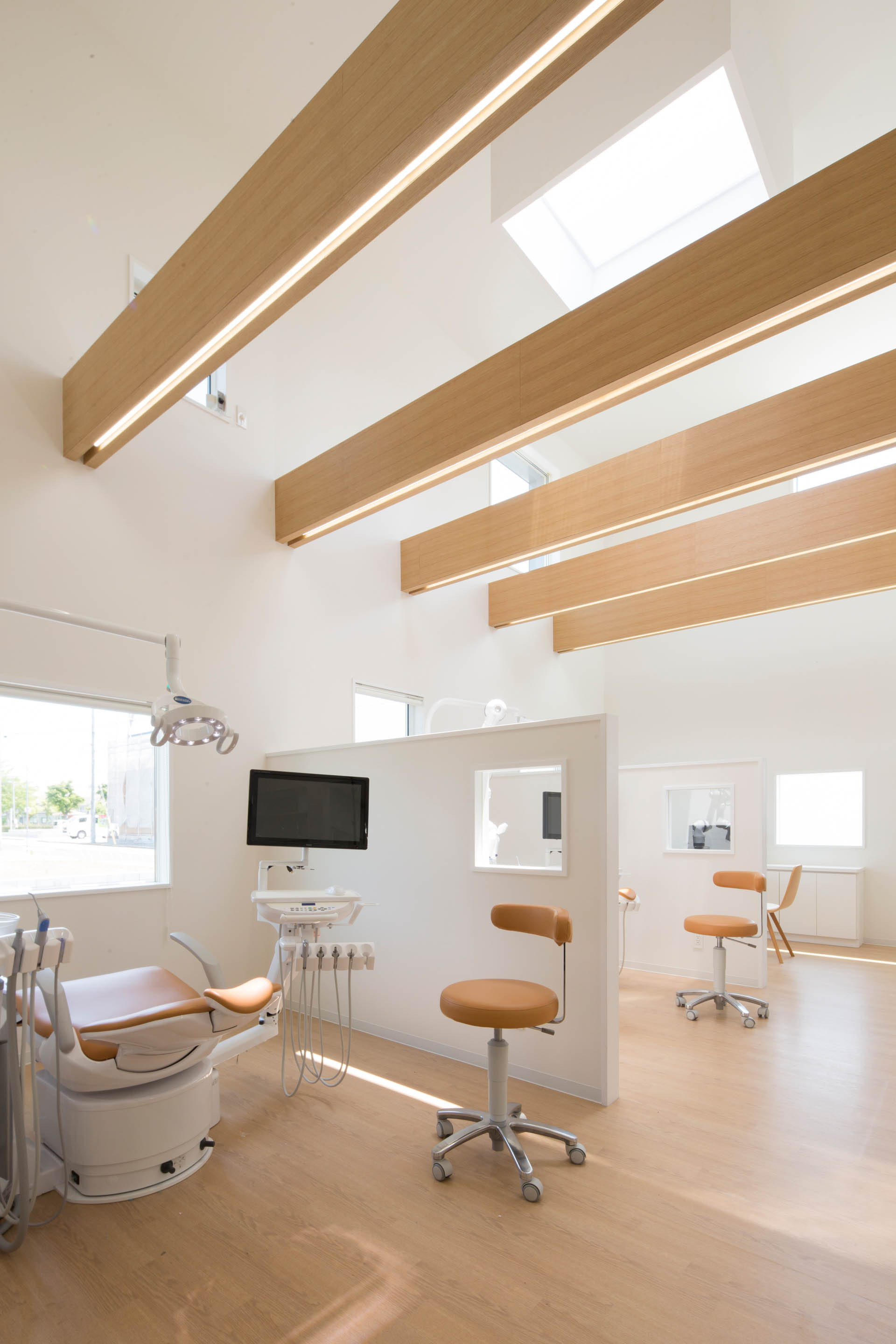 上海辦公室裝修牙醫(yī)辦公室簡約風格裝修設計-第3張圖片-上海古都建筑設計集團