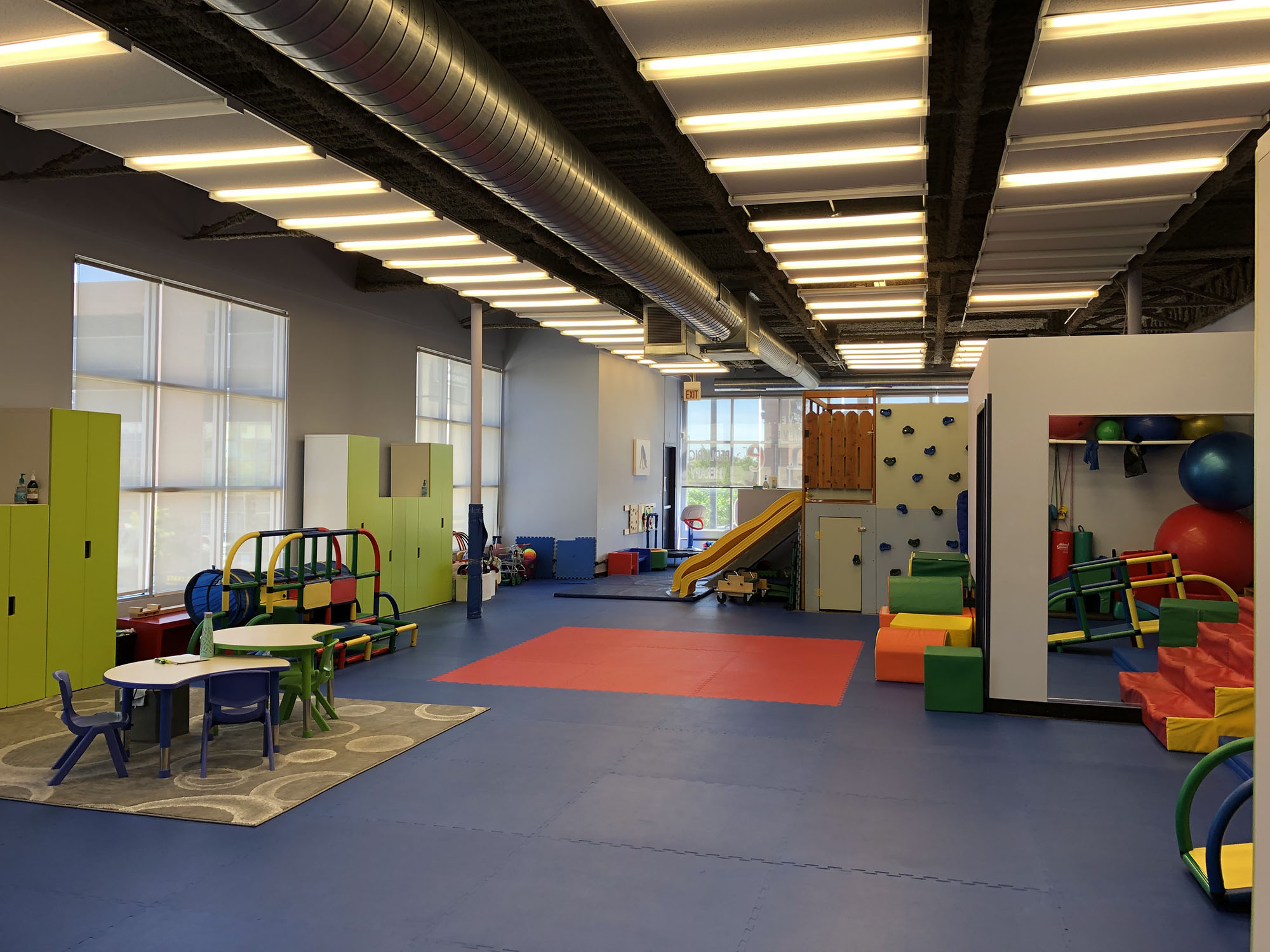 嘉定區辦公室裝修400平兒童訓練館裝修設計-第2張圖片-上海古都建筑設計集團