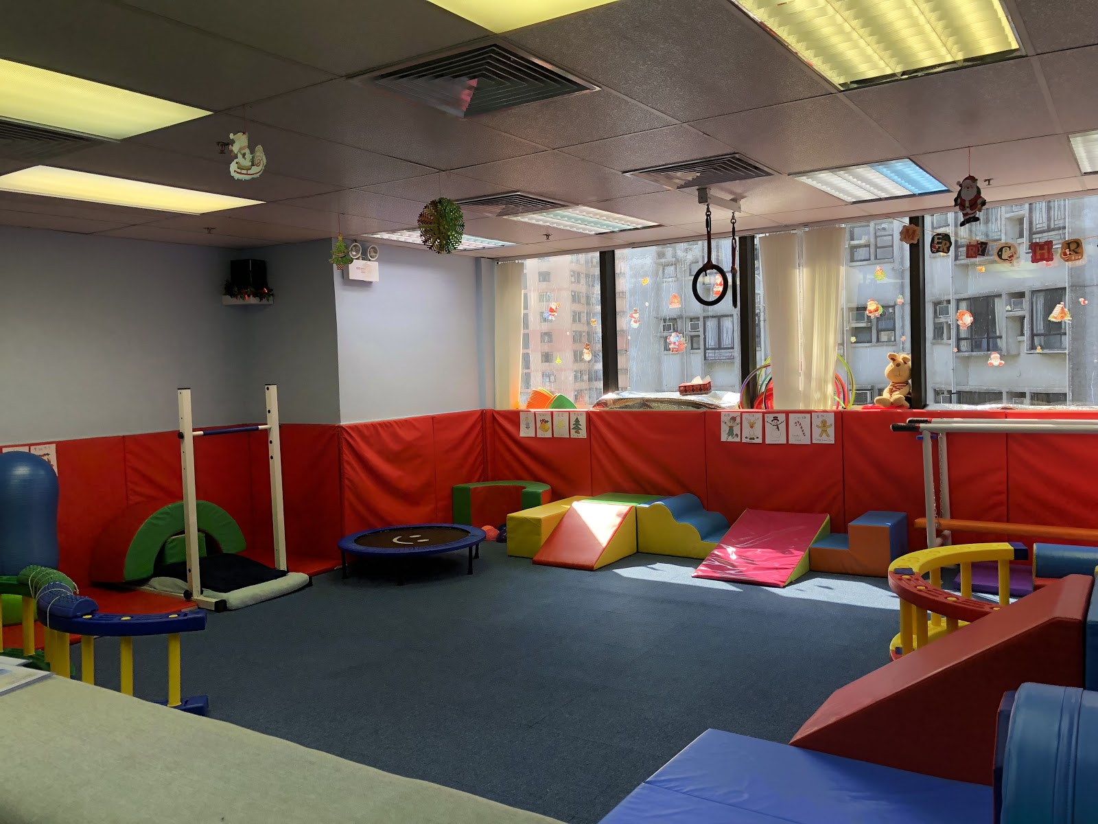 嘉定區辦公室裝修400平兒童訓練館裝修設計-第4張圖片-上海古都建筑設計集團