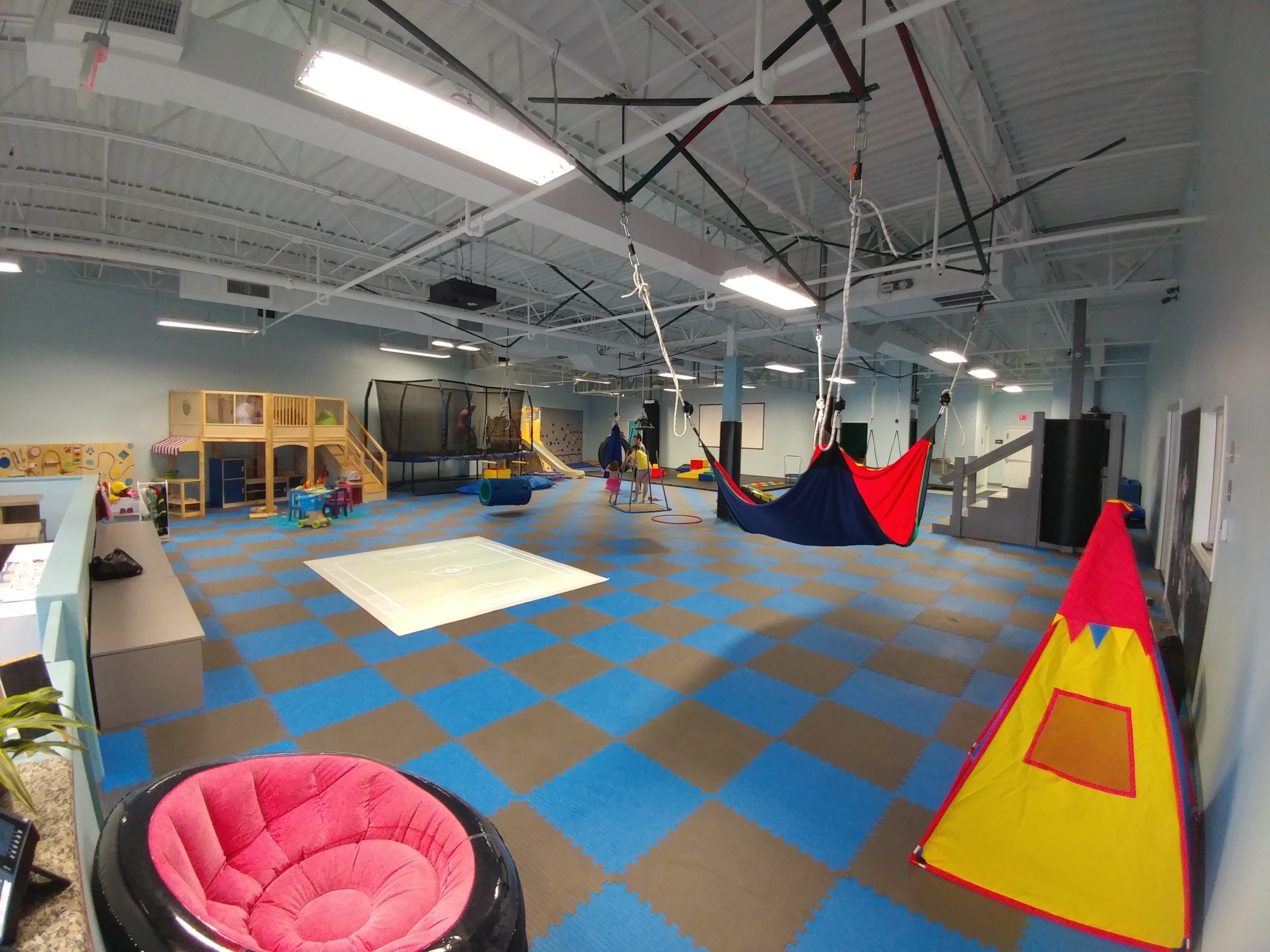 嘉定區辦公室裝修400平兒童訓練館裝修設計-第5張圖片-上海古都建筑設計集團