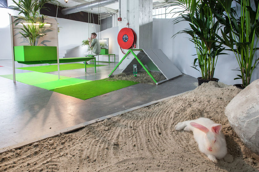 徐匯區120平綠調休閑辦公室裝修設計-第5張圖片-上海古都建筑設計集團 徐匯區120平綠調休閑辦公室裝修設計-第5張圖片-上海古都建筑設計集團