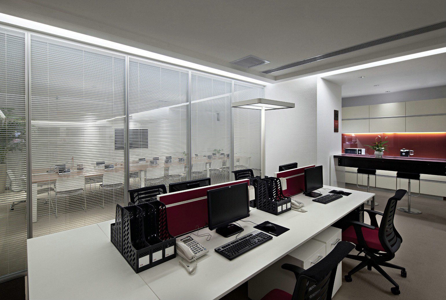 120平化工所會議室裝修設計-第5張圖片-上海古都建筑設計集團 120平化工所會議室裝修設計-第5張圖片-上海古都建筑設計集團