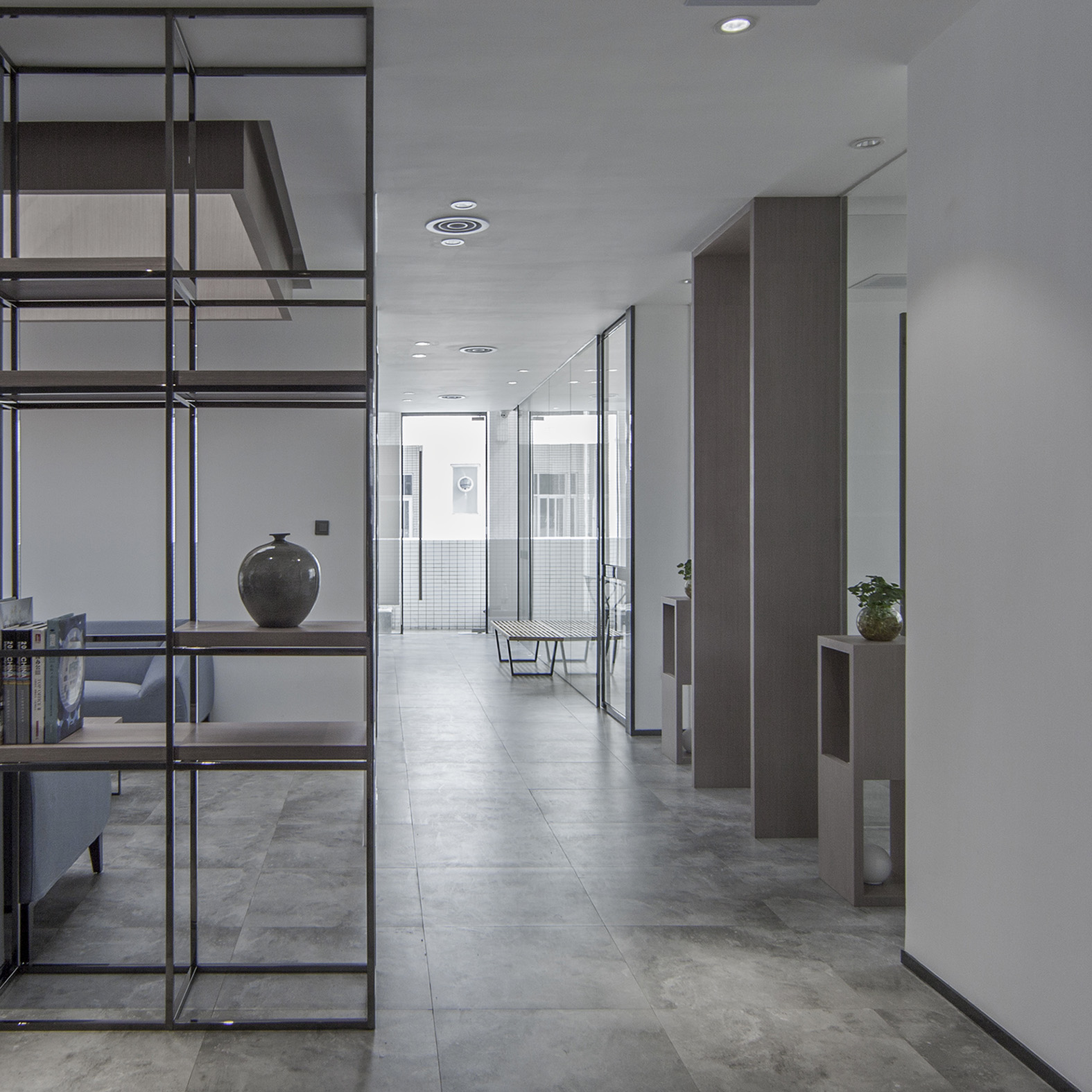 黃浦區200平架空機構辦公室裝修-第3張圖片-上海古都建筑設計集團