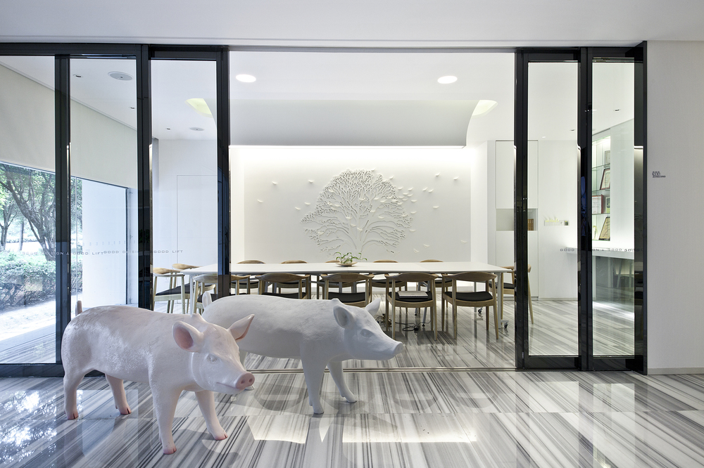 閔行區裝飾設計辦公室裝修效果圖-第3張圖片-上海古都建筑設計集團