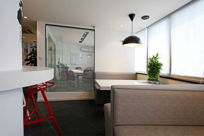 長寧區簡約風格辦公室裝修設計-第3張圖片-上海古都建筑設計集團 長寧區簡約風格辦公室裝修設計-第3張圖片-上海古都建筑設計集團