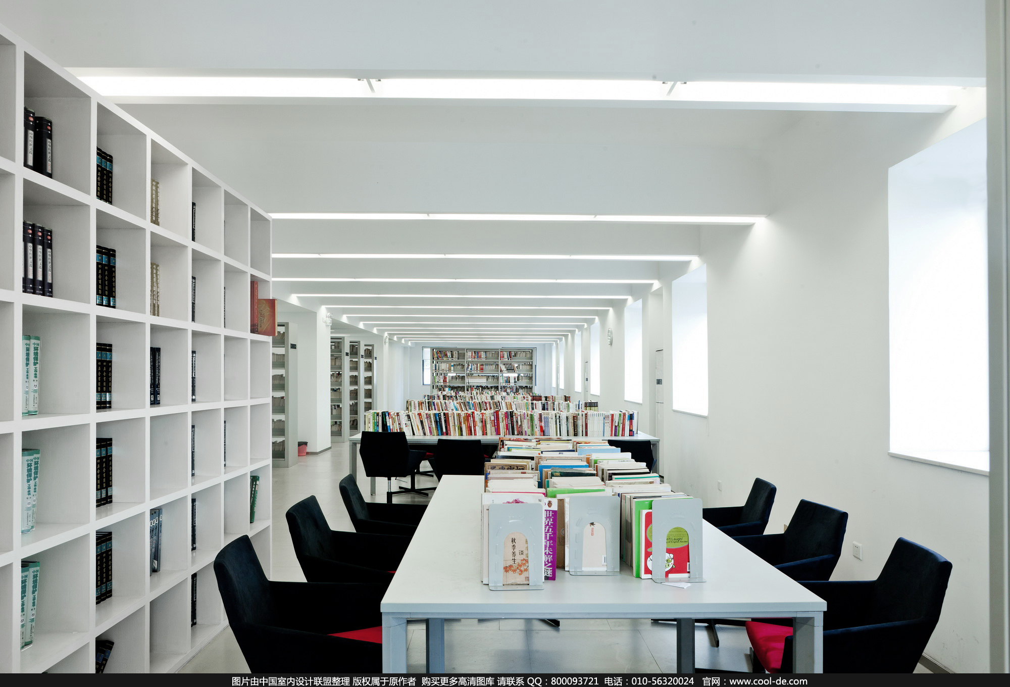 400平清新簡約圖書室裝修設(shè)計效果圖-第7張圖片-上海古都建筑設(shè)計集團 400平清新簡約圖書室裝修設(shè)計效果圖-第7張圖片-上海古都建筑設(shè)計集團