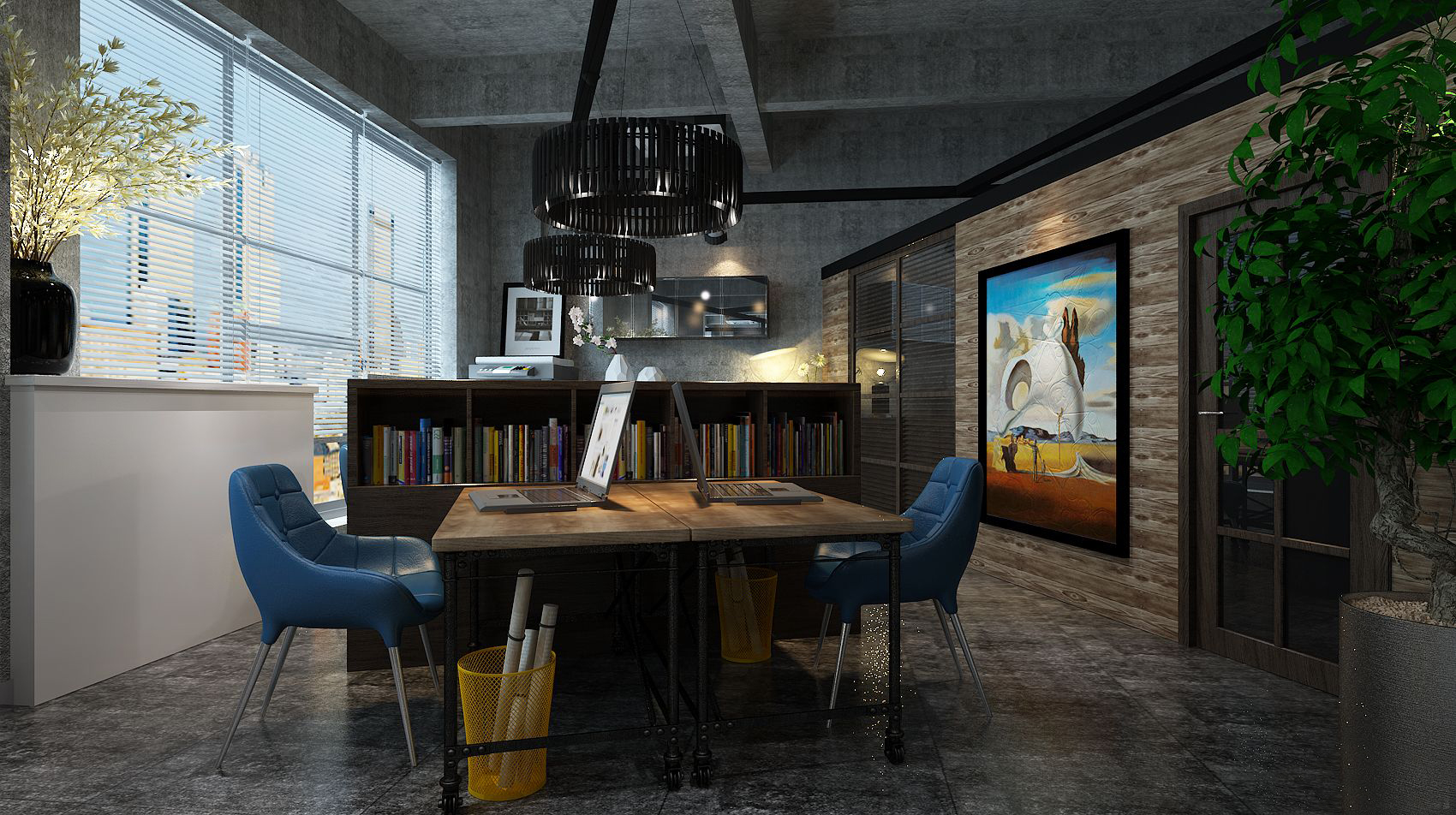 虹口區清新風格辦公室裝修設計-第4張圖片-上海古都建筑設計集團 虹口區清新風格辦公室裝修設計-第4張圖片-上海古都建筑設計集團