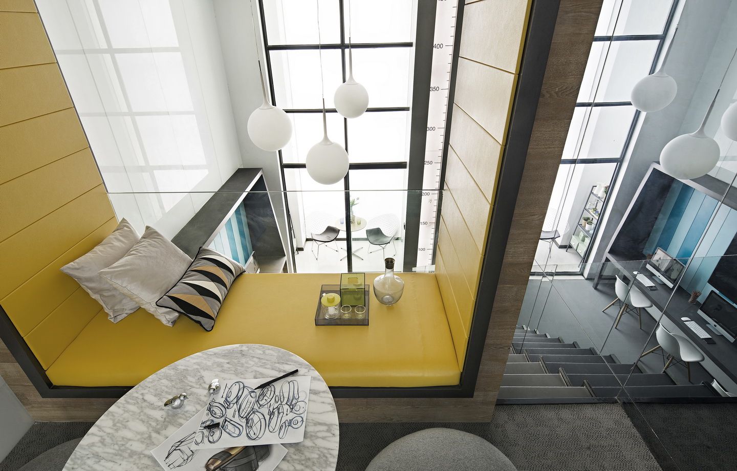 閔行區50平復式loft風格辦公室裝修設計-第6張圖片-上海古都建筑設計集團 閔行區50平復式loft風格辦公室裝修設計-第6張圖片-上海古都建筑設計集團