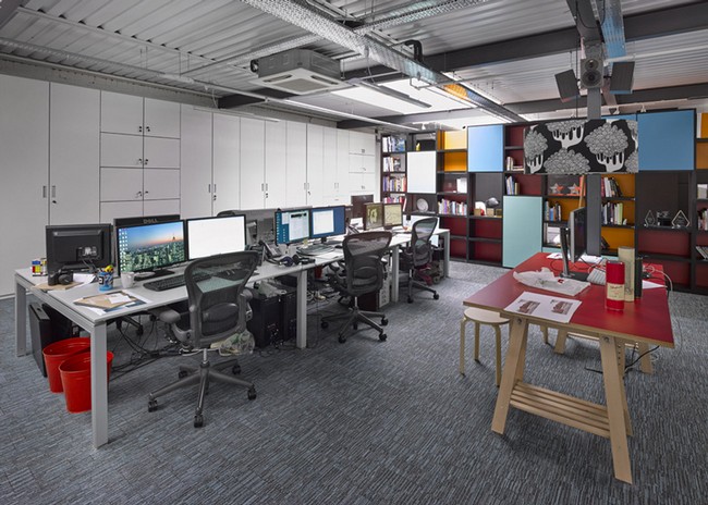 小型創意工作室辦公室裝修設計-第2張圖片-上海古都建筑設計集團 小型創意工作室辦公室裝修設計-第2張圖片-上海古都建筑設計集團