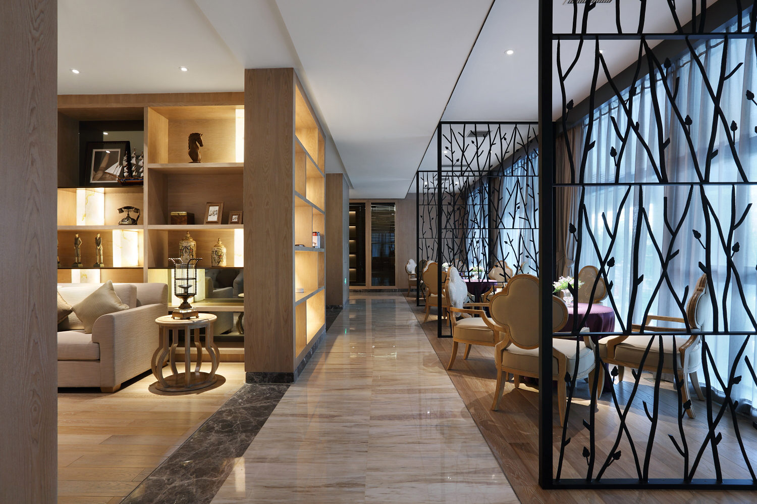 上?？茖W(xué)院辦公室裝修設(shè)計(jì)-第2張圖片-上海古都建筑設(shè)計(jì)集團(tuán)