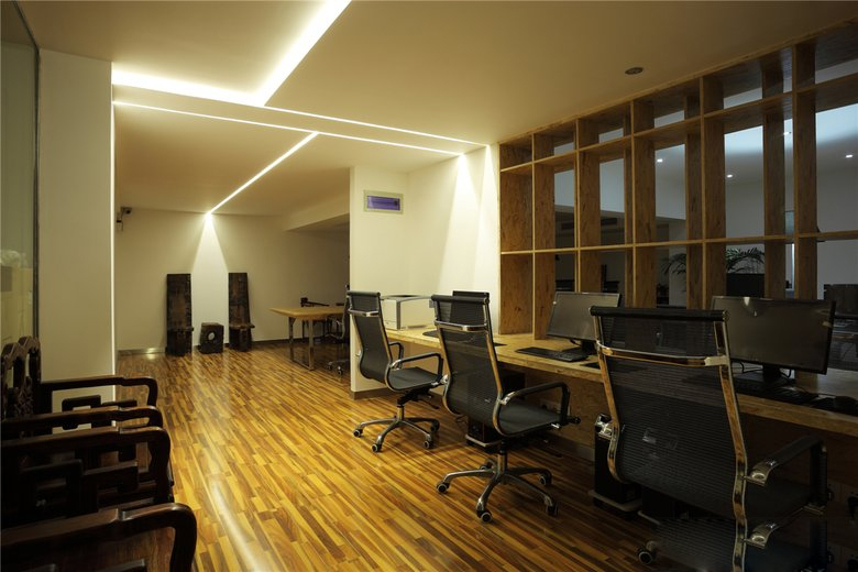 松江區120平科苑辦公室裝修設計-第4張圖片-上海古都建筑設計集團 松江區120平科苑辦公室裝修設計-第4張圖片-上海古都建筑設計集團