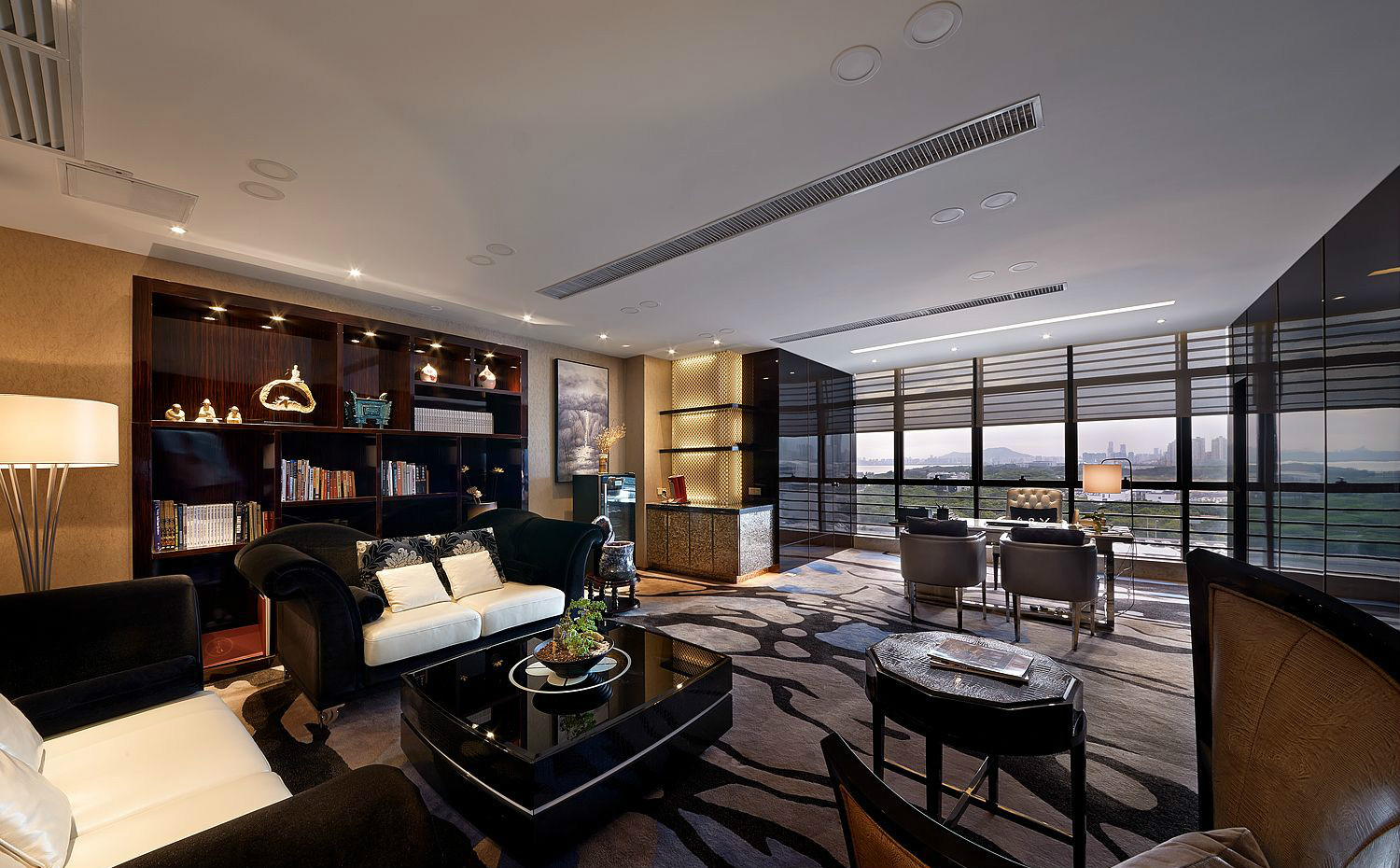 大氣奢華風格辦公室裝修設計-第15張圖片-上海古都建筑設計集團 大氣奢華風格辦公室裝修設計-第15張圖片-上海古都建筑設計集團