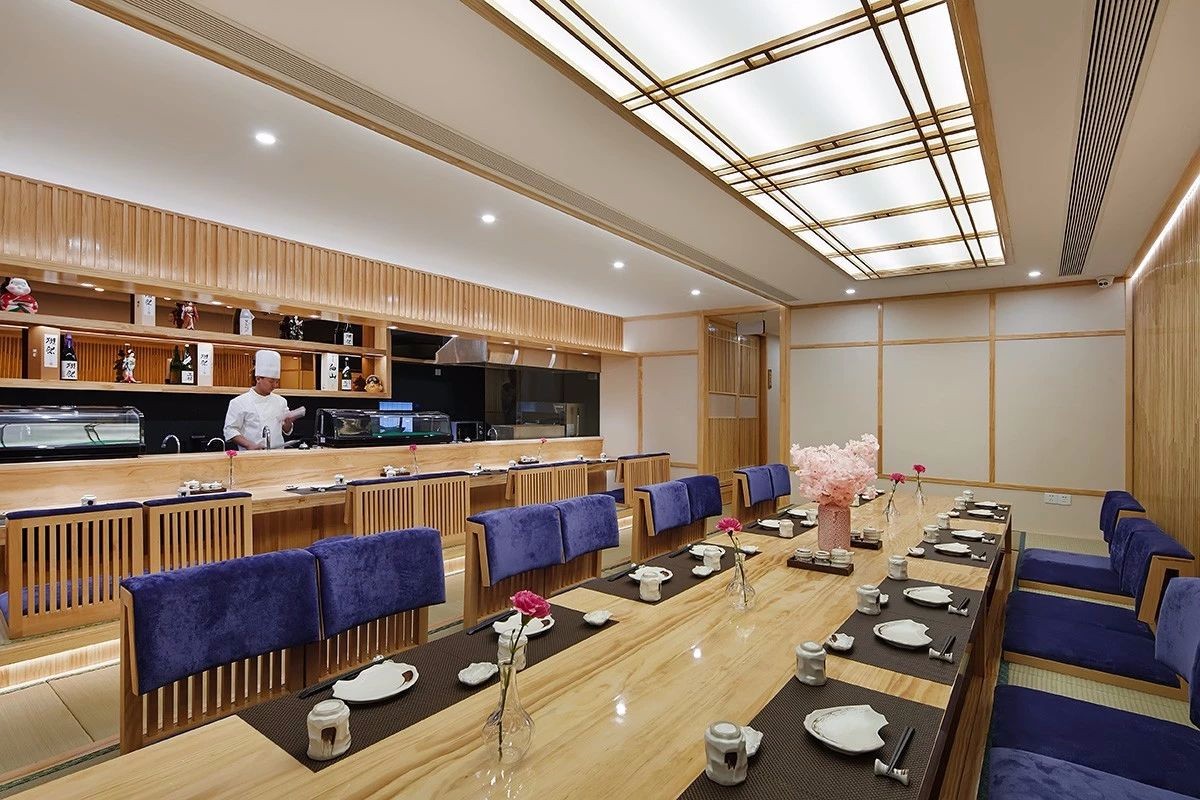 普陀區日料餐廳辦公室裝修設計-第1張圖片-上海古都建筑設計集團 普陀區日料餐廳辦公室裝修設計-第1張圖片-上海古都建筑設計集團