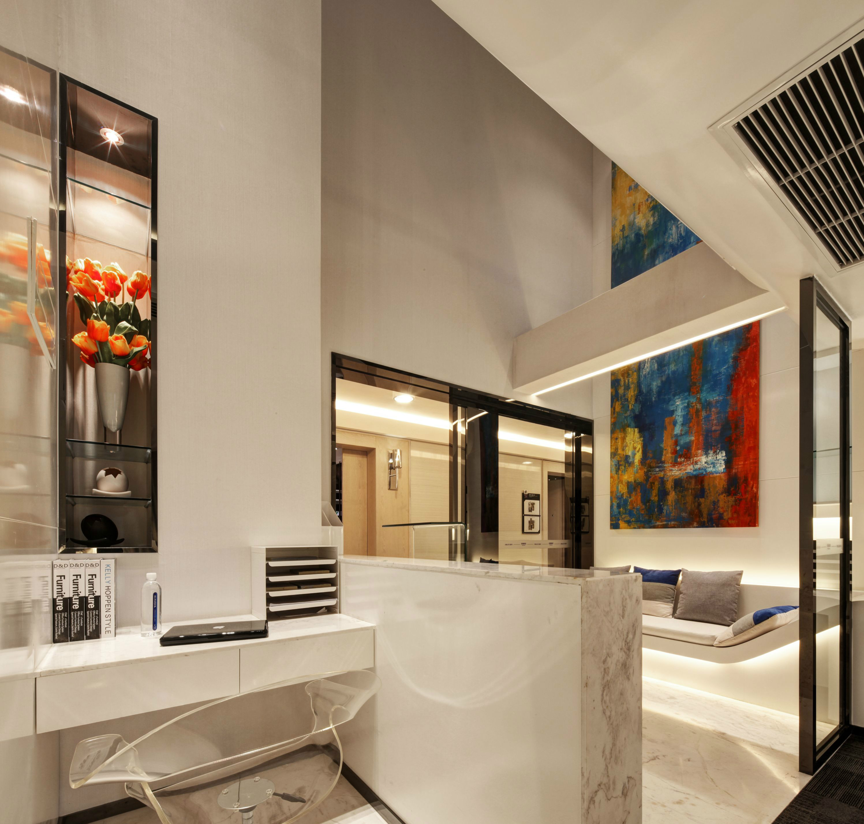 黃浦區英倫風格辦公室裝修設計-第3張圖片-上海古都建筑設計集團 黃浦區英倫風格辦公室裝修設計-第3張圖片-上海古都建筑設計集團