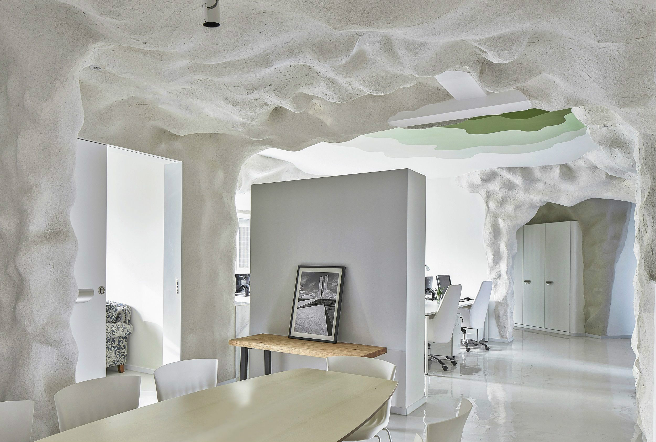 上海復古山洞風格辦公室裝修設計-第1張圖片-上海古都建筑設計集團 上海復古山洞風格辦公室裝修設計-第1張圖片-上海古都建筑設計集團