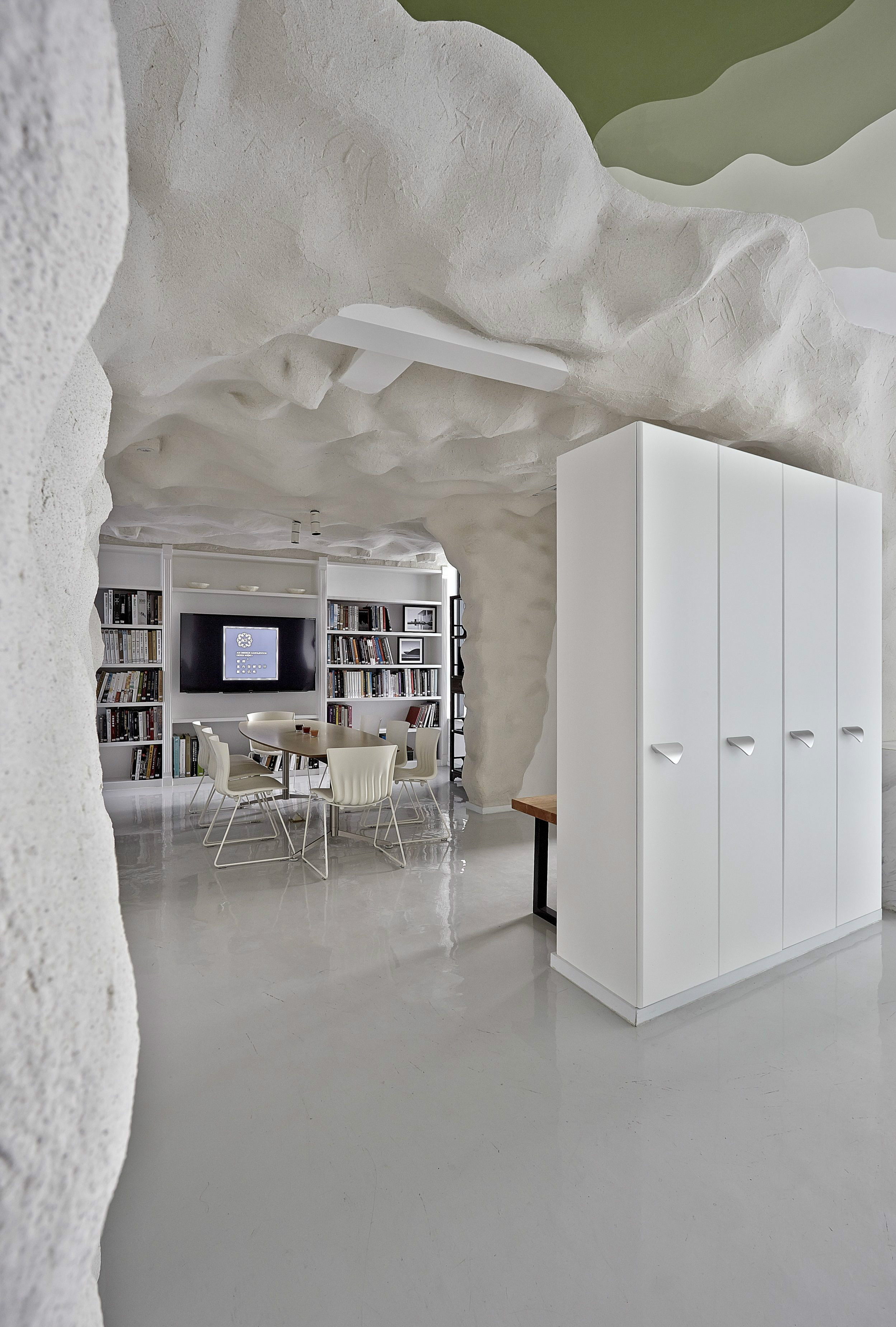 上海復古山洞風格辦公室裝修設計-第5張圖片-上海古都建筑設計集團 上海復古山洞風格辦公室裝修設計-第5張圖片-上海古都建筑設計集團