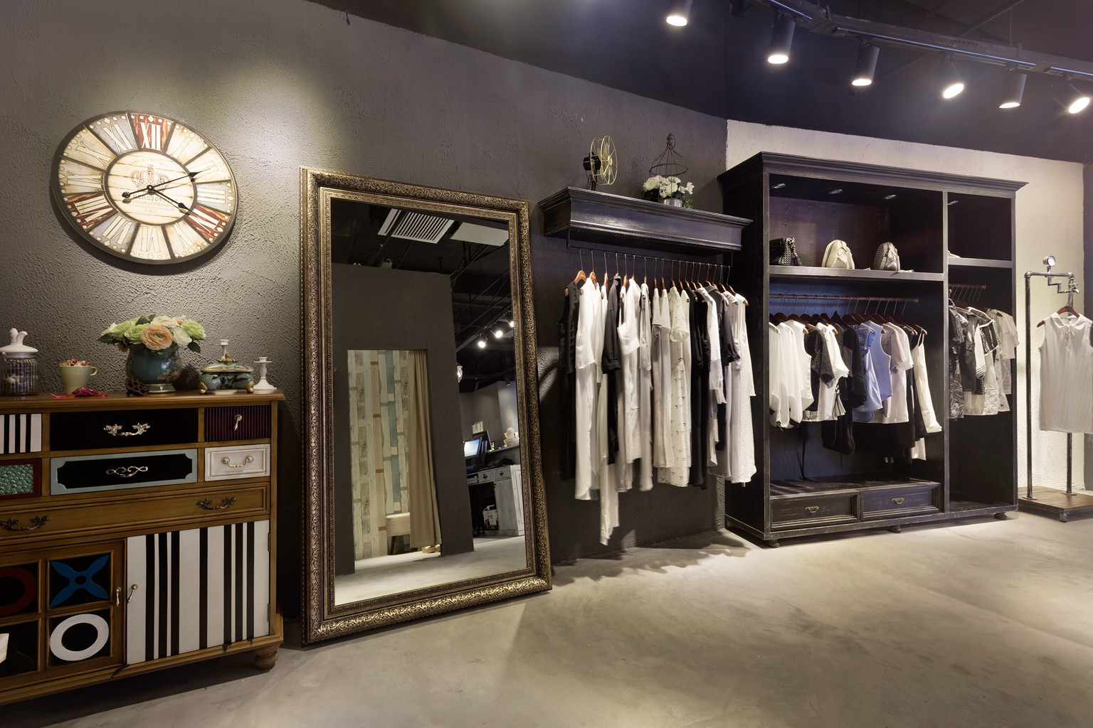 青浦區loft風格女裝店裝修設計-第1張圖片-上海古都建筑設計集團 青浦區loft風格女裝店裝修設計-第1張圖片-上海古都建筑設計集團