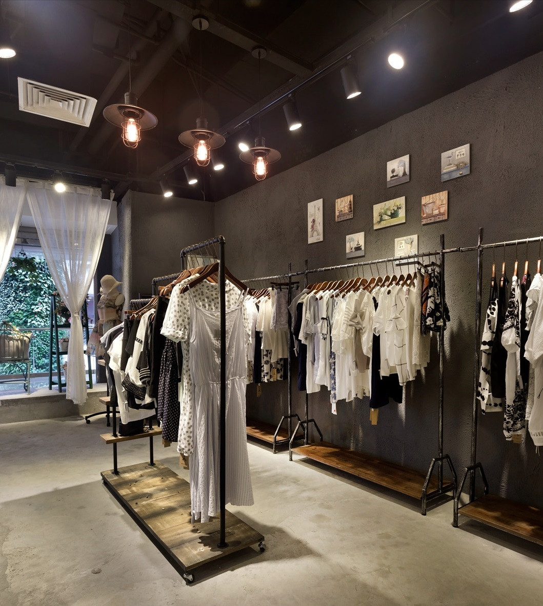 青浦區loft風格女裝店裝修設計-第2張圖片-上海古都建筑設計集團 青浦區loft風格女裝店裝修設計-第2張圖片-上海古都建筑設計集團