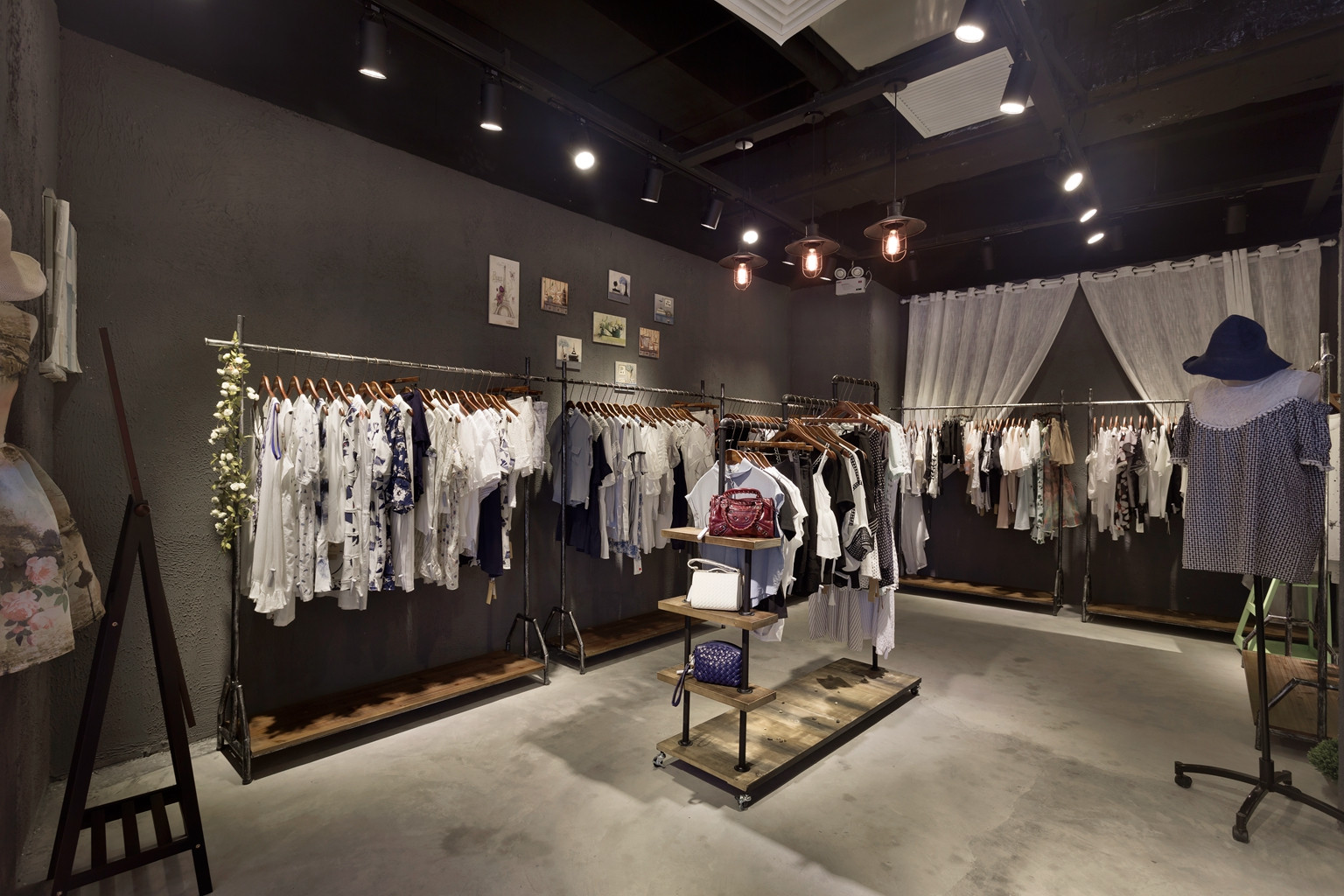 青浦區loft風格女裝店裝修設計-第3張圖片-上海古都建筑設計集團 青浦區loft風格女裝店裝修設計-第3張圖片-上海古都建筑設計集團