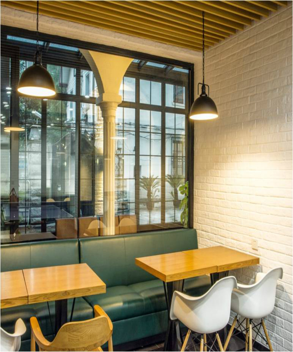 浦東新區120平北歐風格餐廳裝修設計-第1張圖片-上海古都建筑設計集團