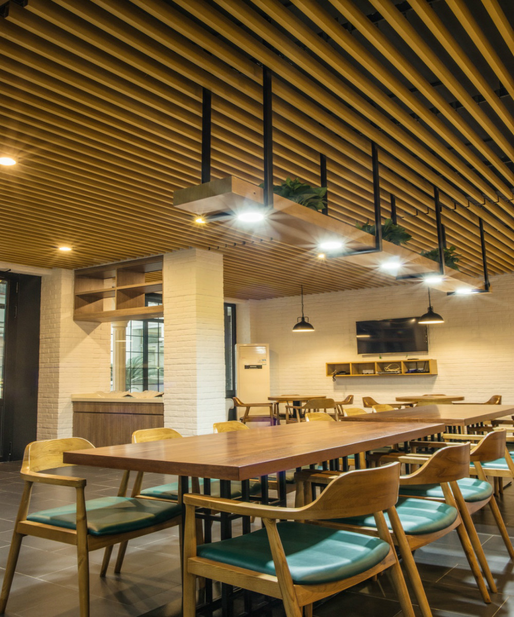 浦東新區120平北歐風格餐廳裝修設計-第2張圖片-上海古都建筑設計集團