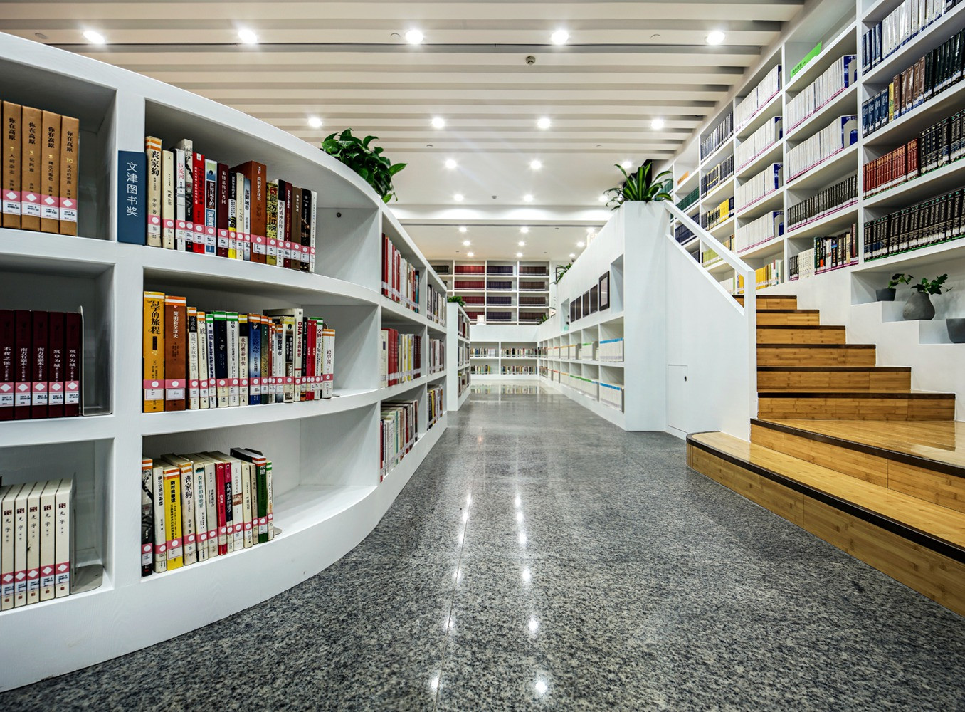 嘉定區簡約風格圖書館裝修設計-第1張圖片-上海古都建筑設計集團 嘉定區簡約風格圖書館裝修設計-第1張圖片-上海古都建筑設計集團