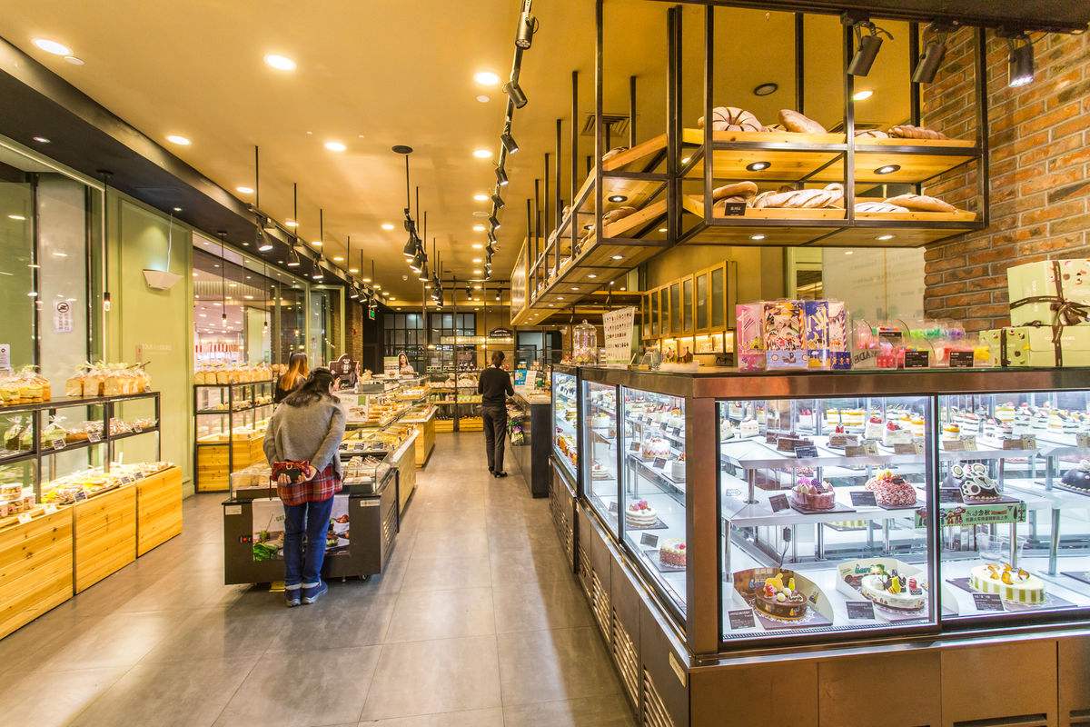 工業風蛋糕店裝修設計-第5張圖片-上海古都建筑設計集團