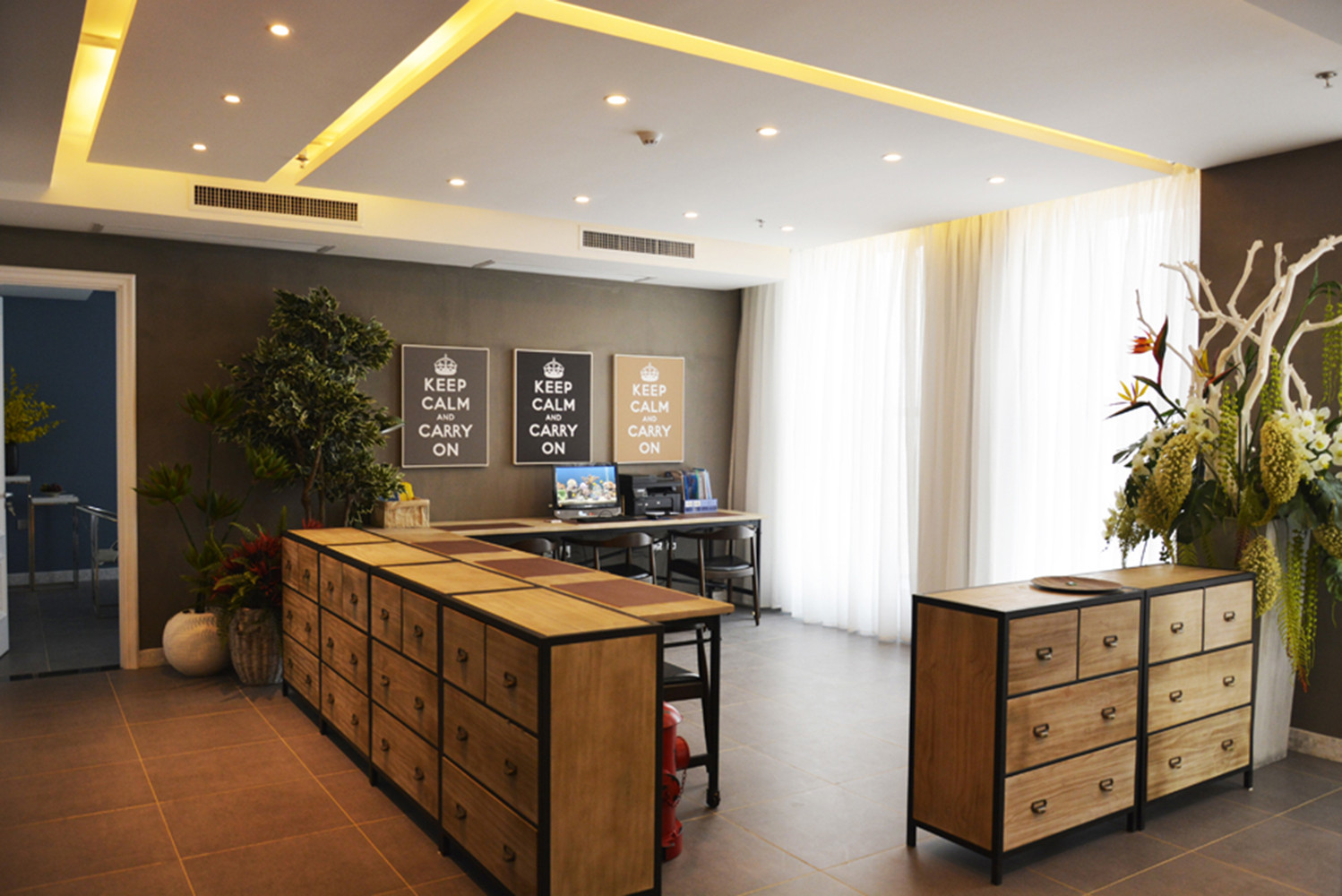 普陀區混搭風格辦公室裝修設計-第1張圖片-上海古都建筑設計集團 普陀區混搭風格辦公室裝修設計-第1張圖片-上海古都建筑設計集團