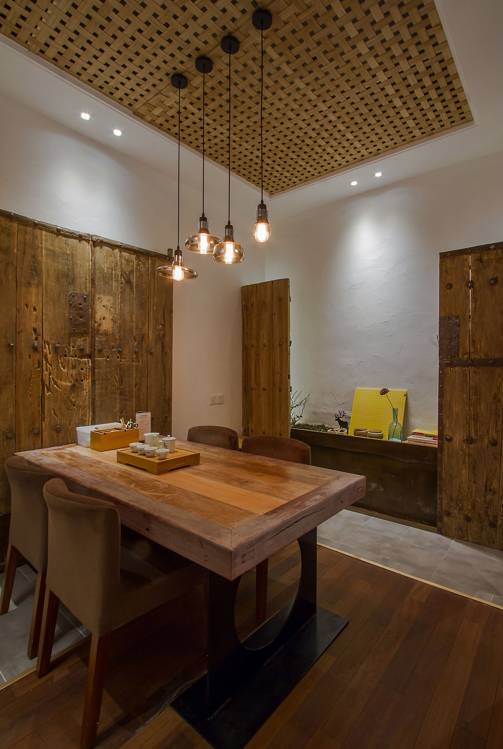 混搭風格茶館裝修設計-第3張圖片-上海古都建筑設計集團