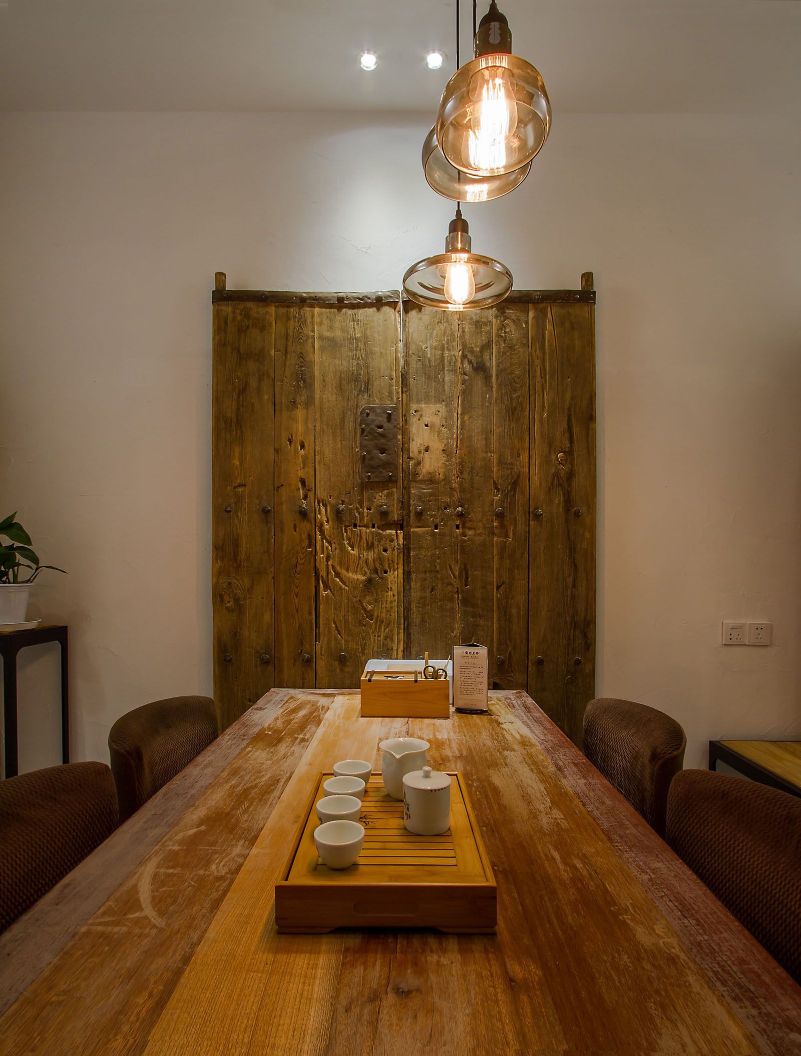 混搭風格茶館裝修設計-第5張圖片-上海古都建筑設計集團