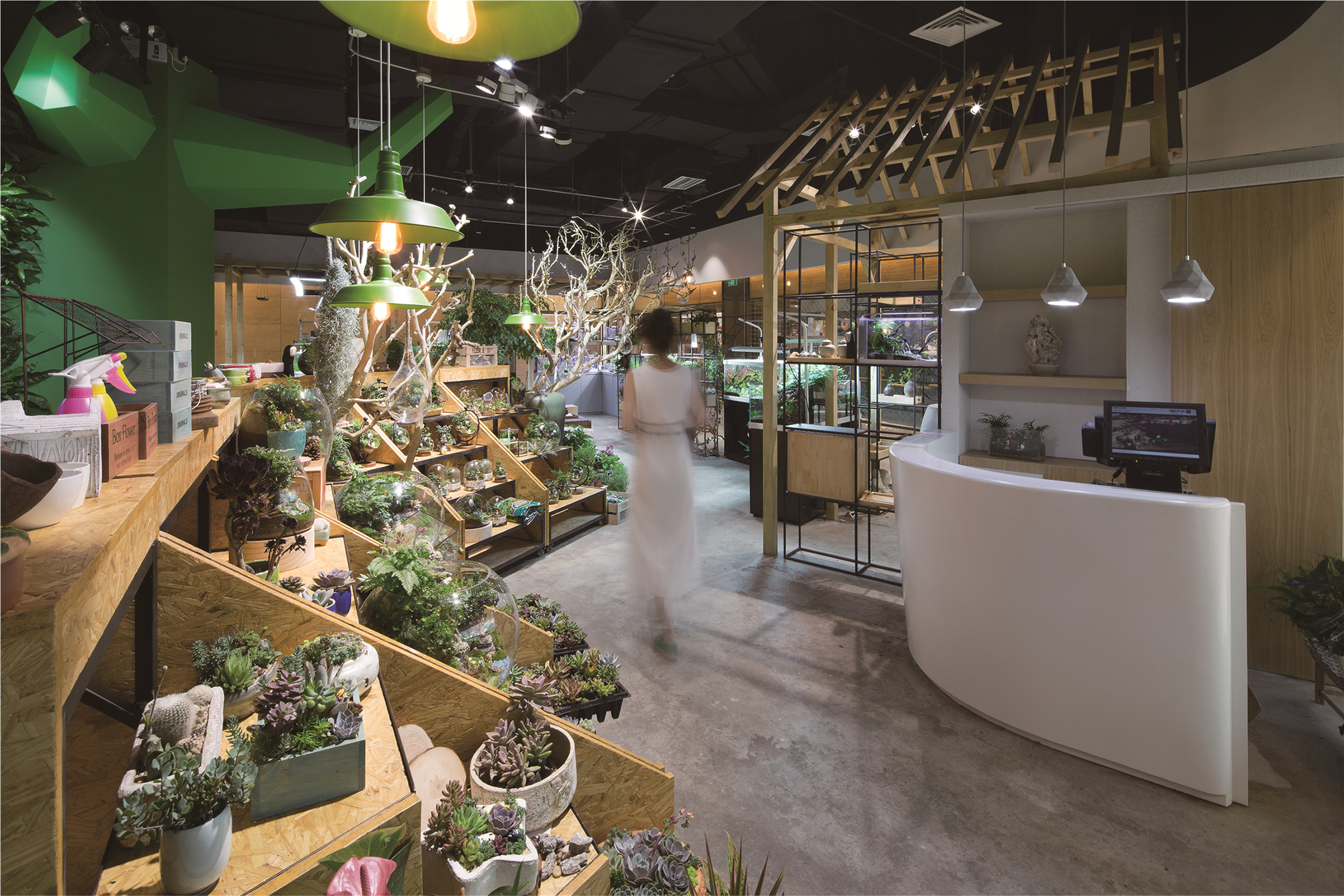 嘉定區景觀花藝店裝修設計-第2張圖片-上海古都建筑設計集團