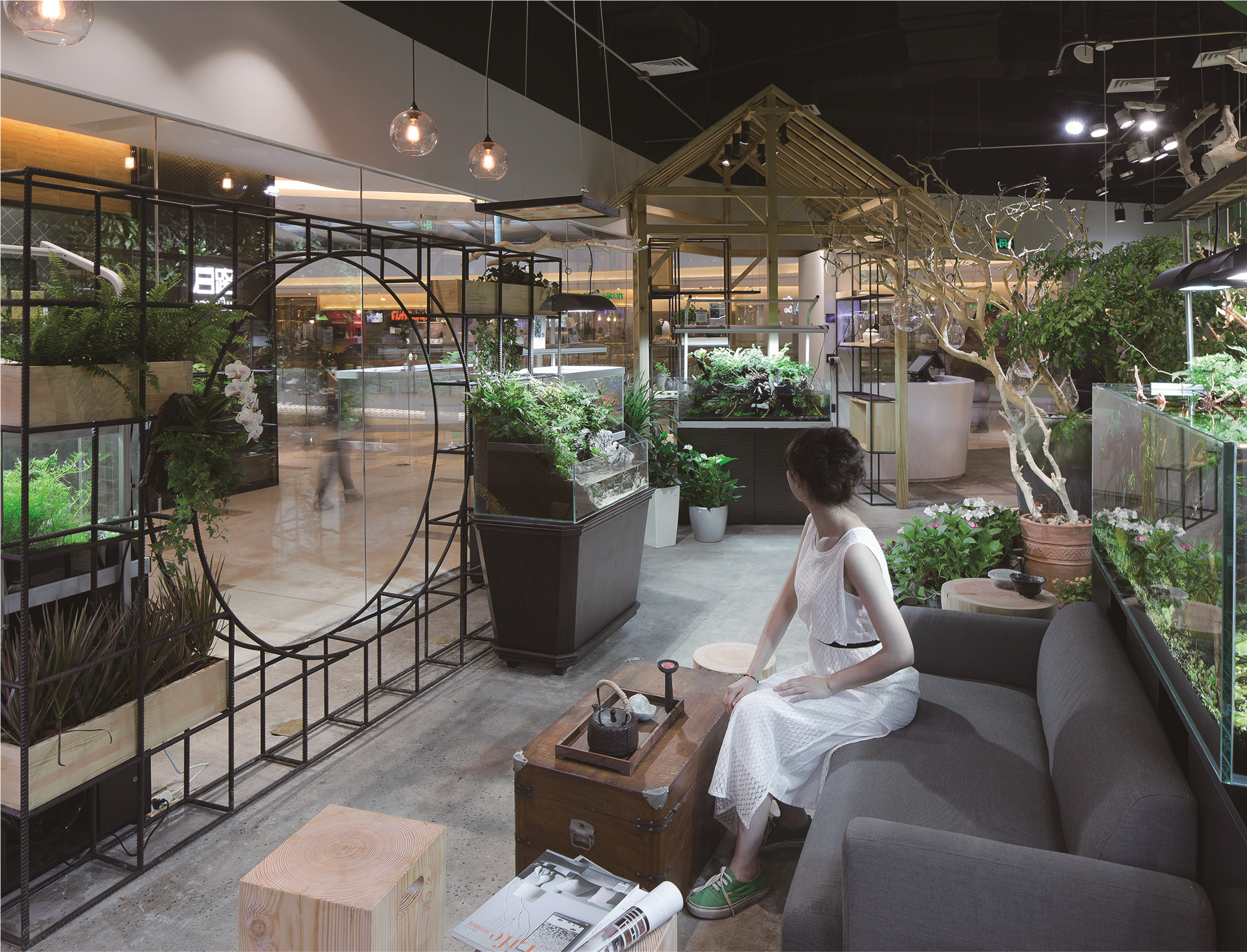 嘉定區景觀花藝店裝修設計-第3張圖片-上海古都建筑設計集團