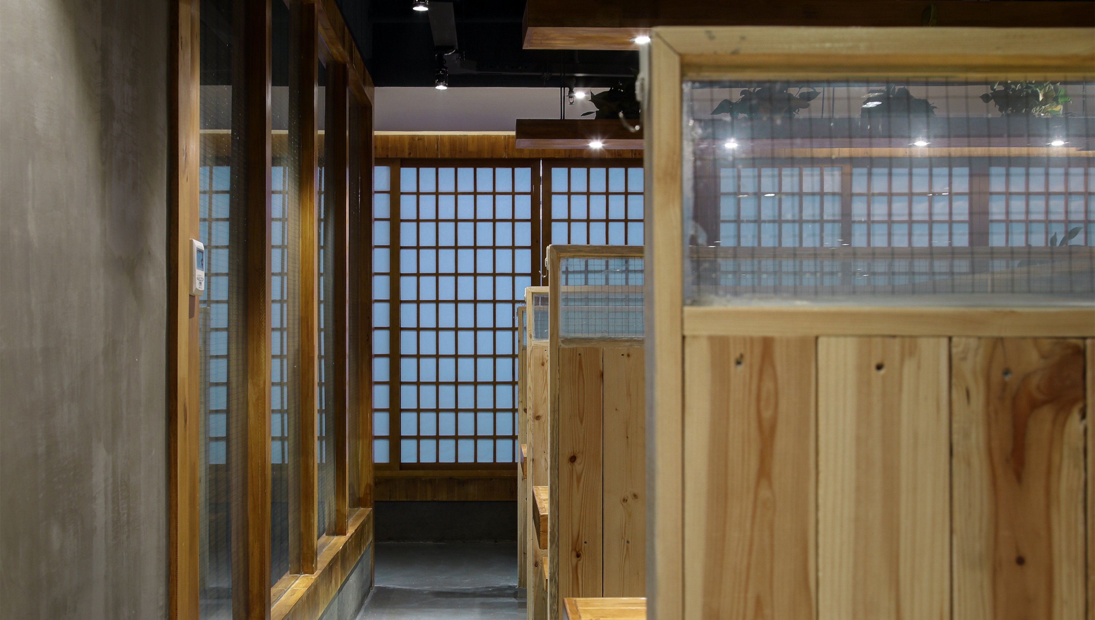 復古日式火鍋廳裝修設計-第2張圖片-上海古都建筑設計集團