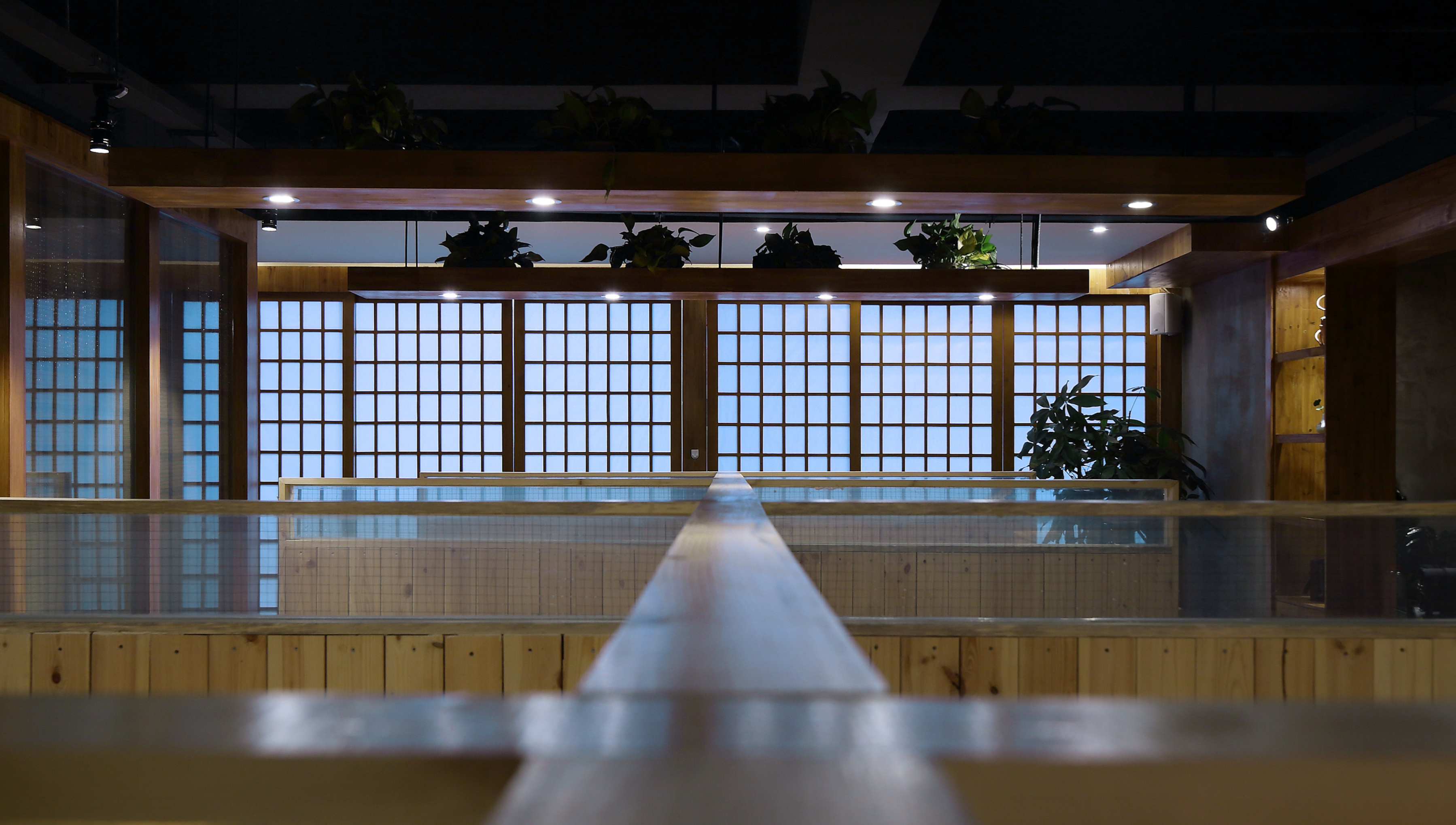 復古日式火鍋廳裝修設計-第3張圖片-上海古都建筑設計集團