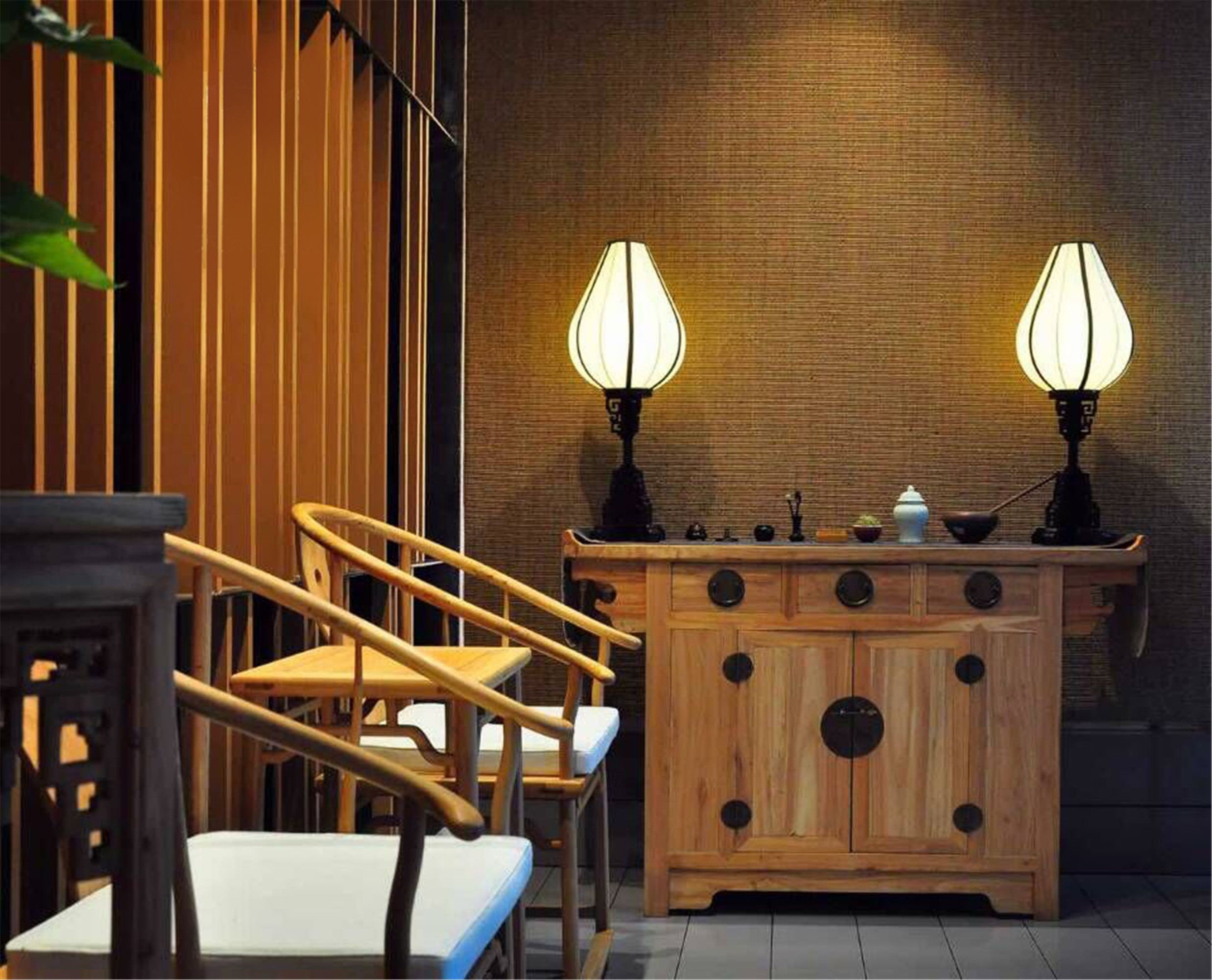 黃浦區復古中式茶館裝修設計-第5張圖片-上海古都建筑設計集團