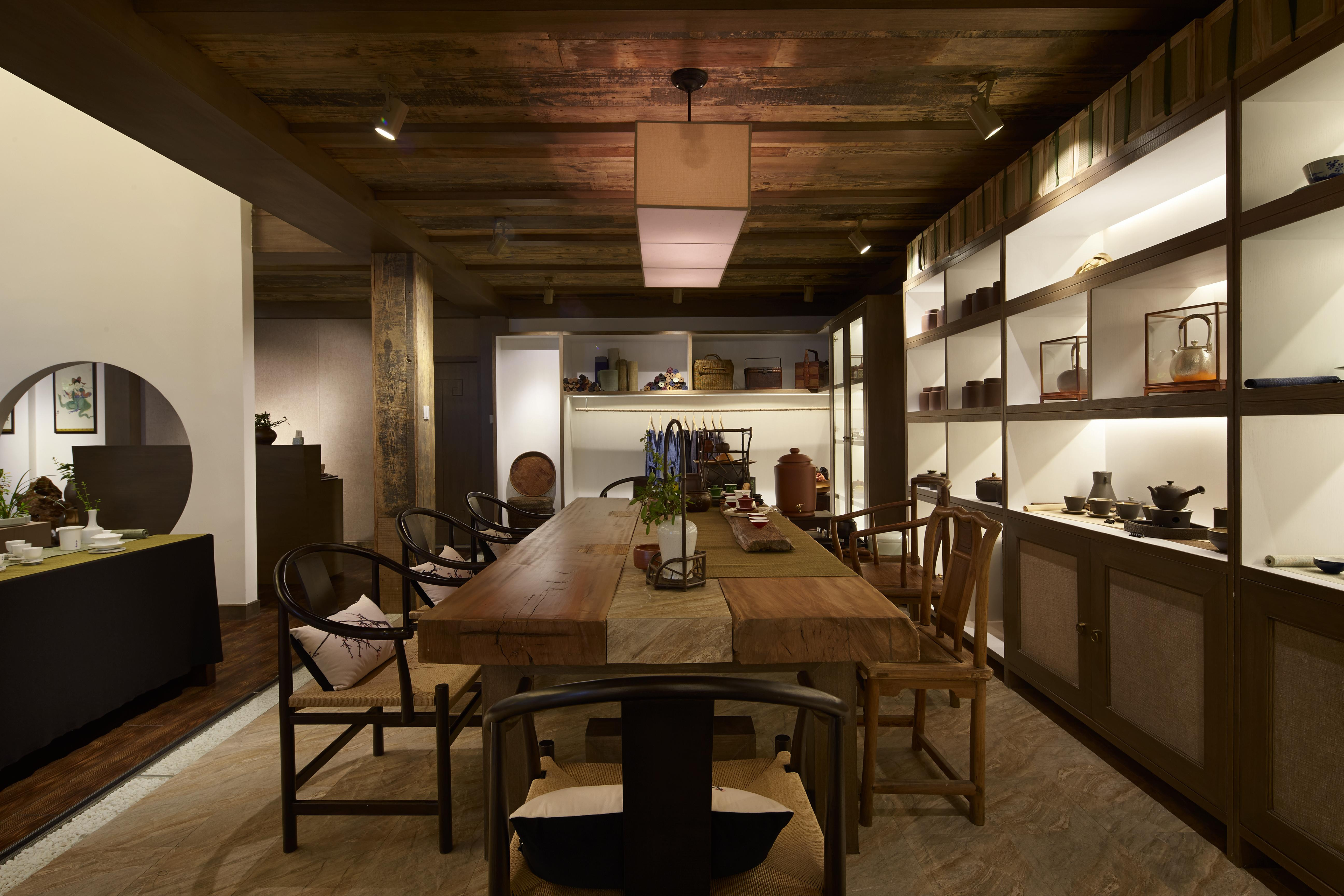 浦東新區韻律茶館裝修設計-第4張圖片-上海古都建筑設計集團