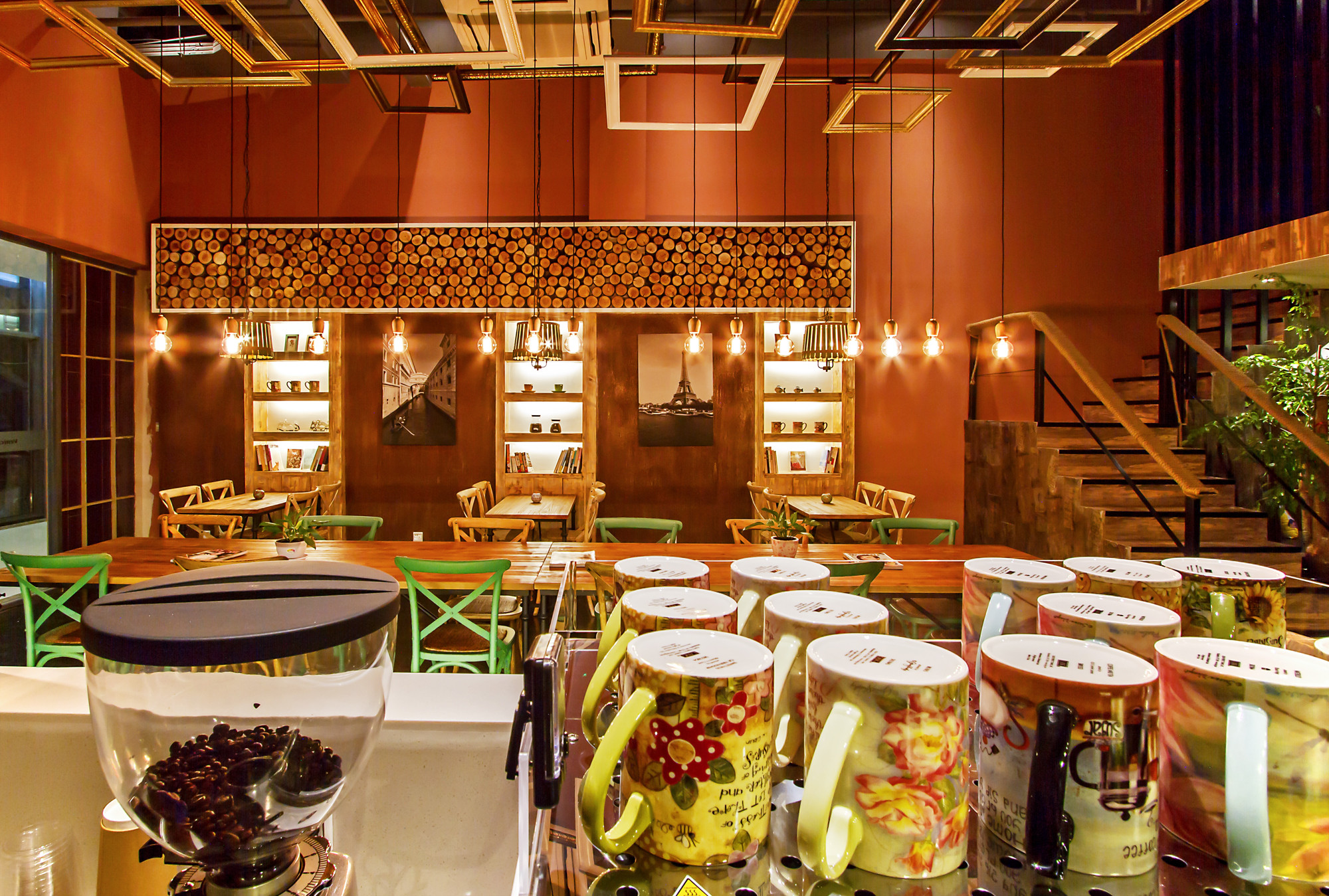 虹口區美式工業風咖啡廳裝修設計-第1張圖片-上海古都建筑設計集團