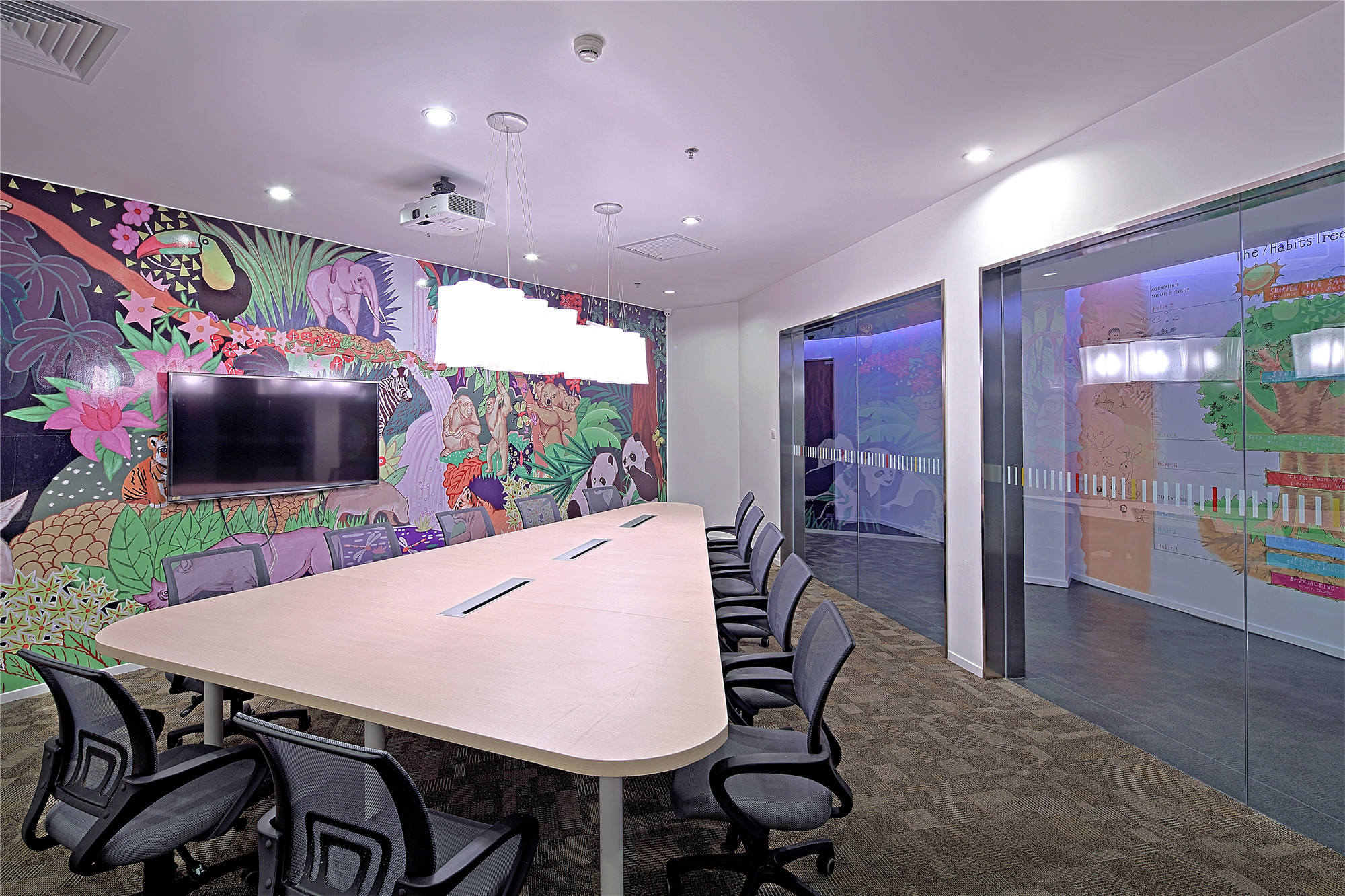 現代時尚辦公室裝修設計效果圖-第4張圖片-上海古都建筑設計集團 現代時尚辦公室裝修設計效果圖-第4張圖片-上海古都建筑設計集團