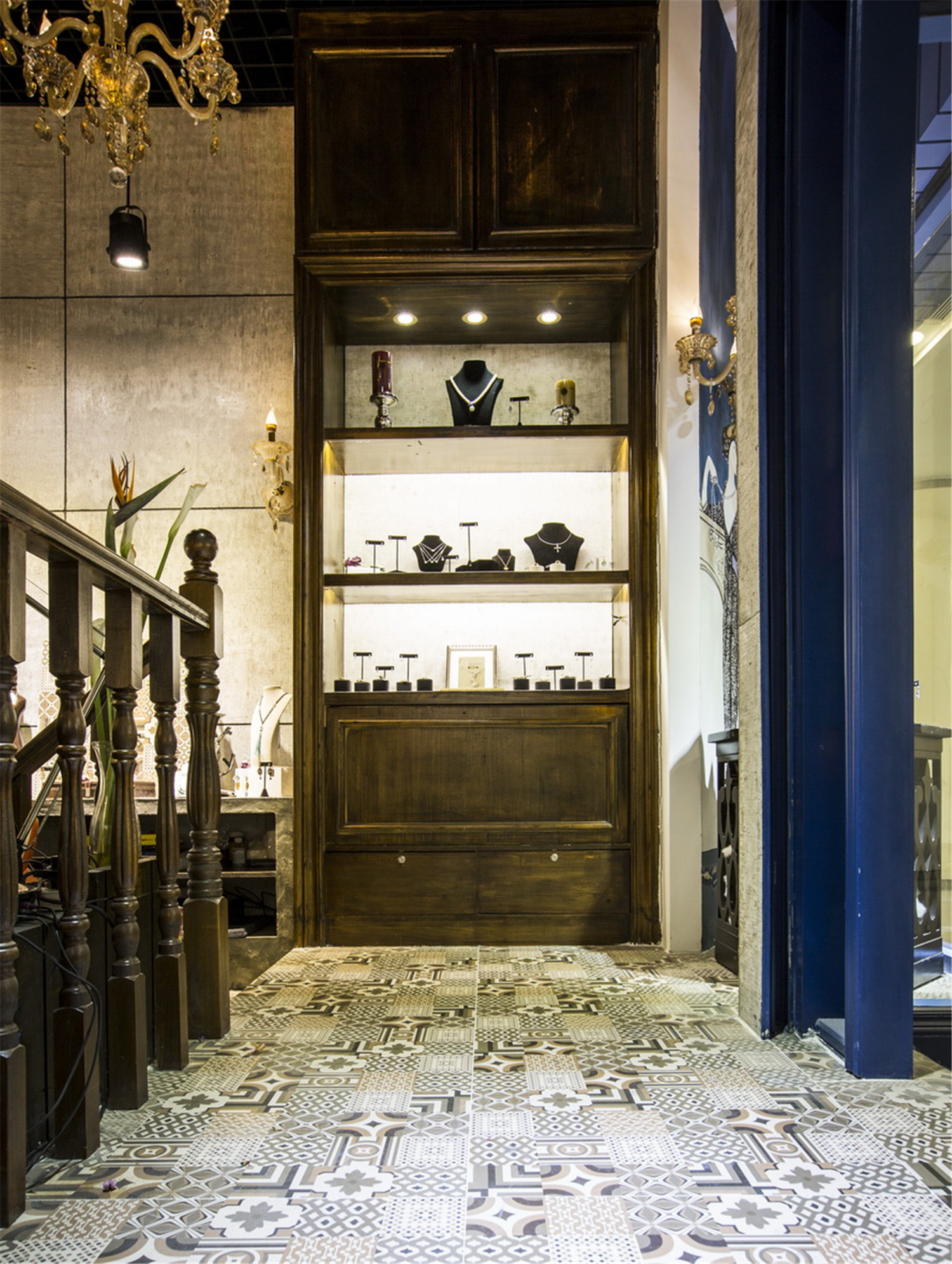 奢華珠寶店裝修設計-第3張圖片-上海古都建筑設計集團 奢華珠寶店裝修設計-第3張圖片-上海古都建筑設計集團