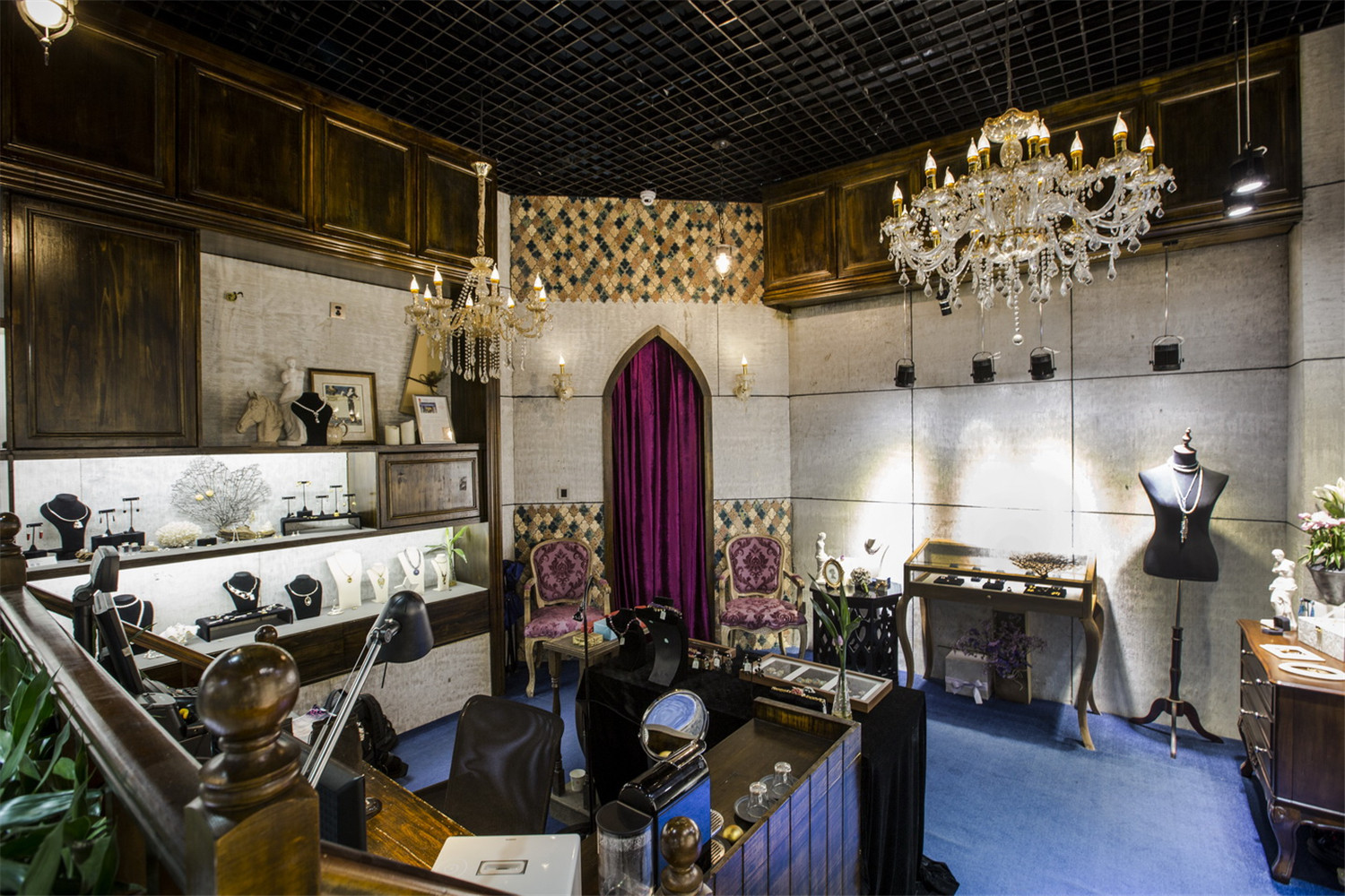 奢華珠寶店裝修設計-第5張圖片-上海古都建筑設計集團 奢華珠寶店裝修設計-第5張圖片-上海古都建筑設計集團