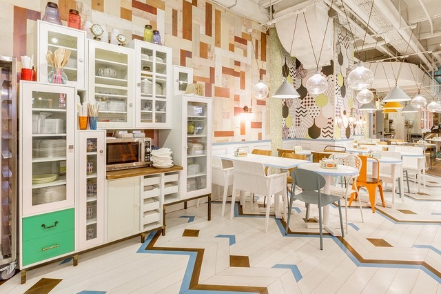 小型清新飲料店裝修設(shè)計-第2張圖片-上海古都建筑設(shè)計集團